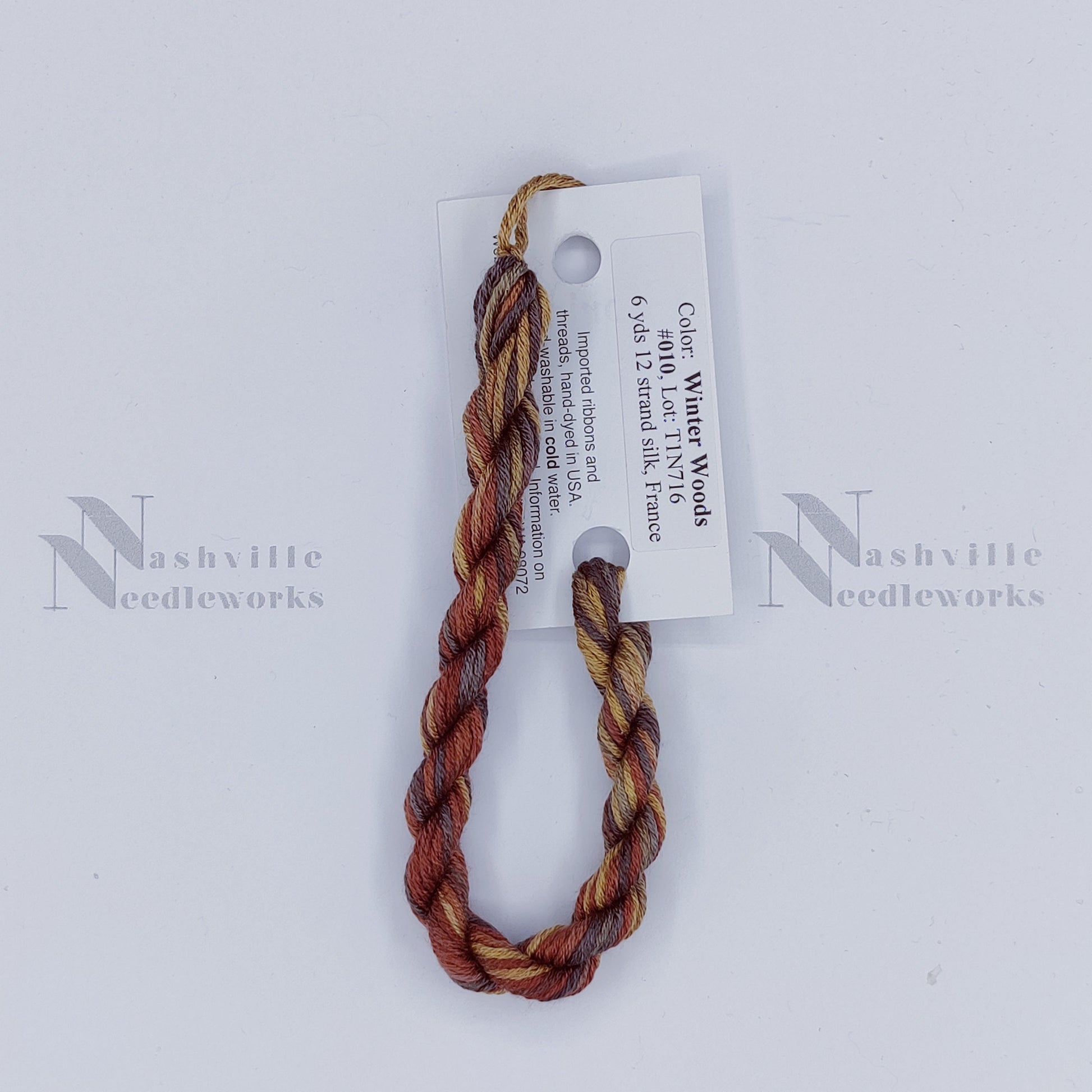 Gloriana 12-Ply Silk - 010 Winter Woods