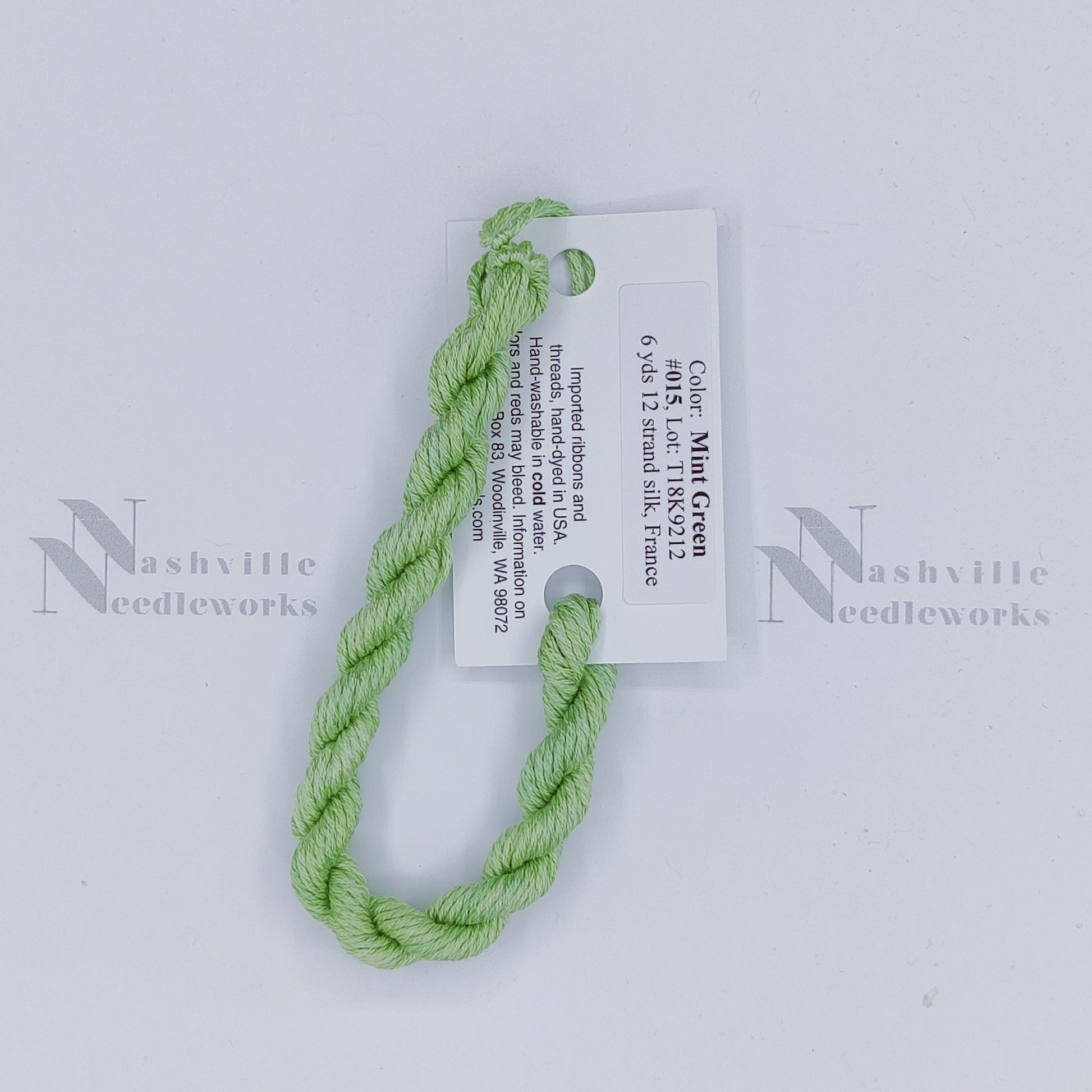 Gloriana 12-Ply Silk - 015 Mint Green