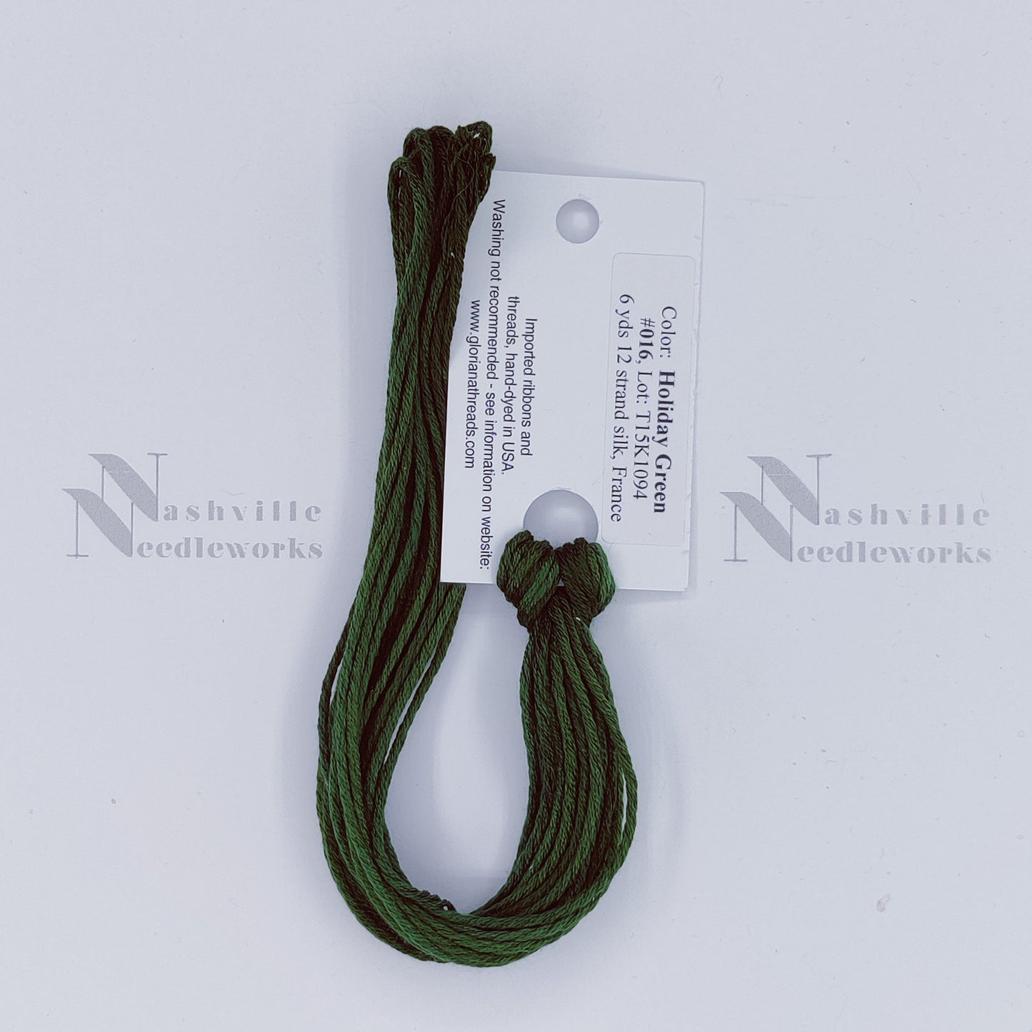 Gloriana 12-Ply Silk - 016 Holiday Green