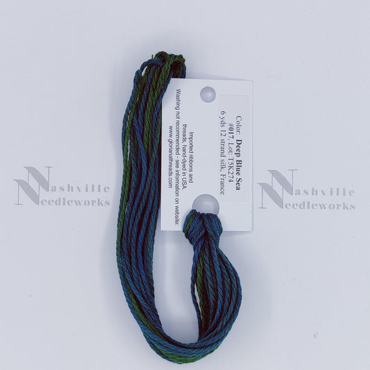 Gloriana 12-Ply Silk - 017 Deep Blue Sea