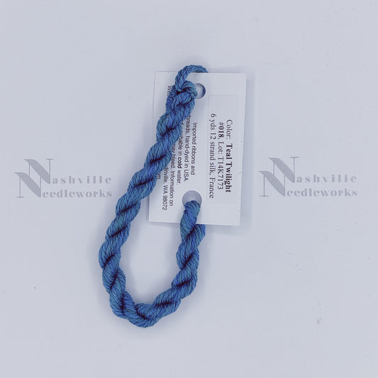 Gloriana 12-Ply Silk - 018 Teal Twilight