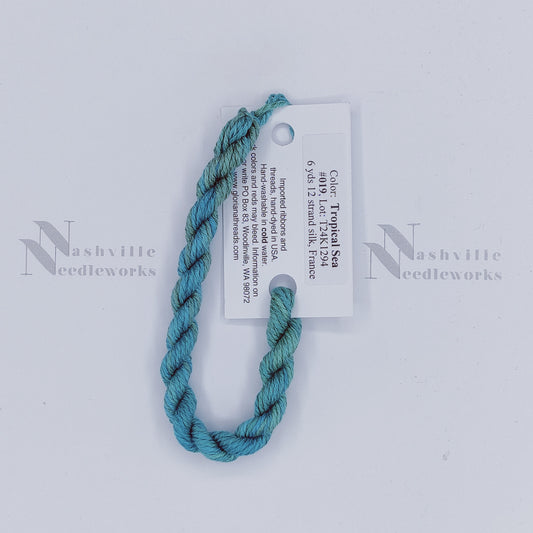 Gloriana 12-Ply Silk - 019 Tropical Sea