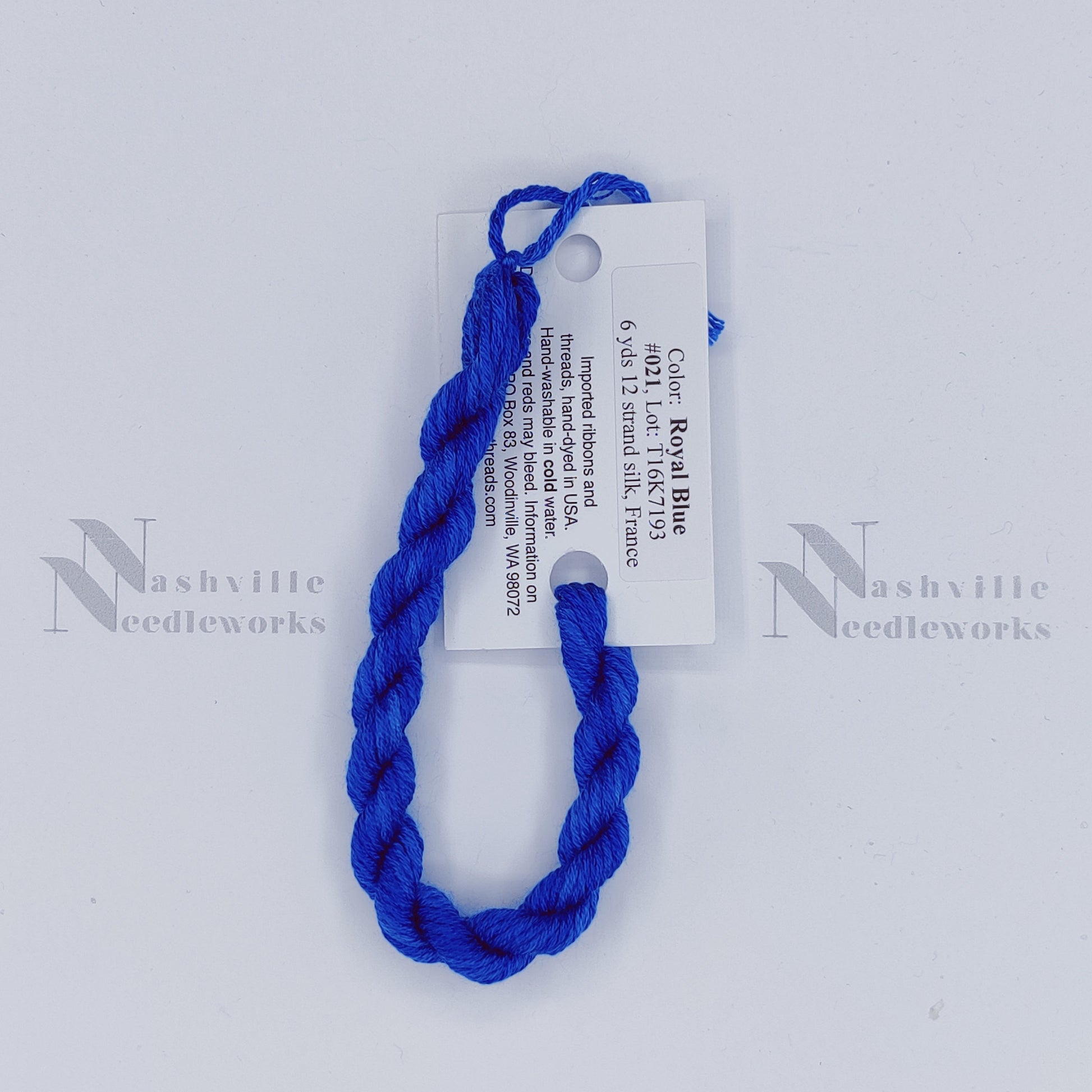 Gloriana 12-Ply Silk - 021 Royal Blue