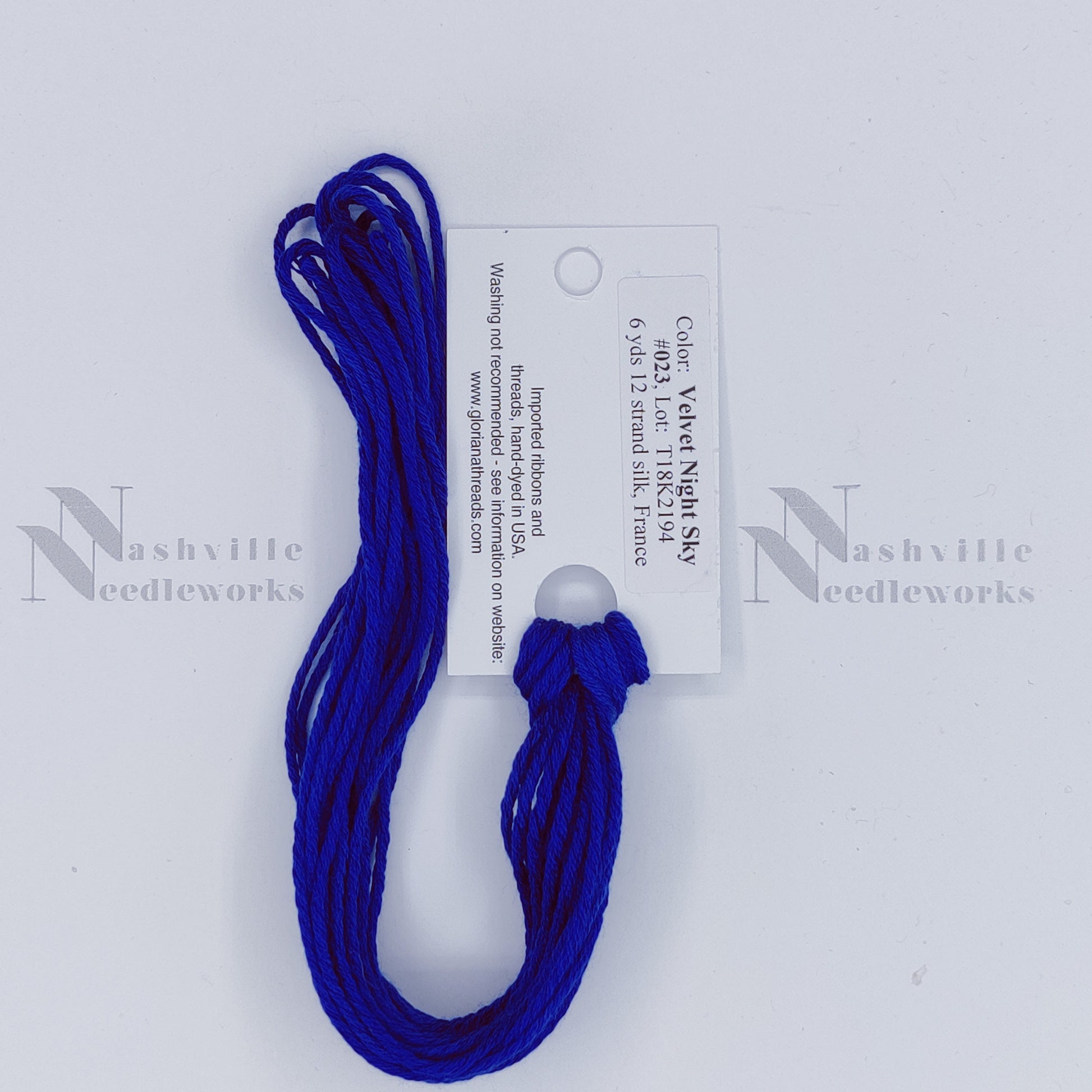 Gloriana 12-Ply Silk - 023 Velvet Night Sky