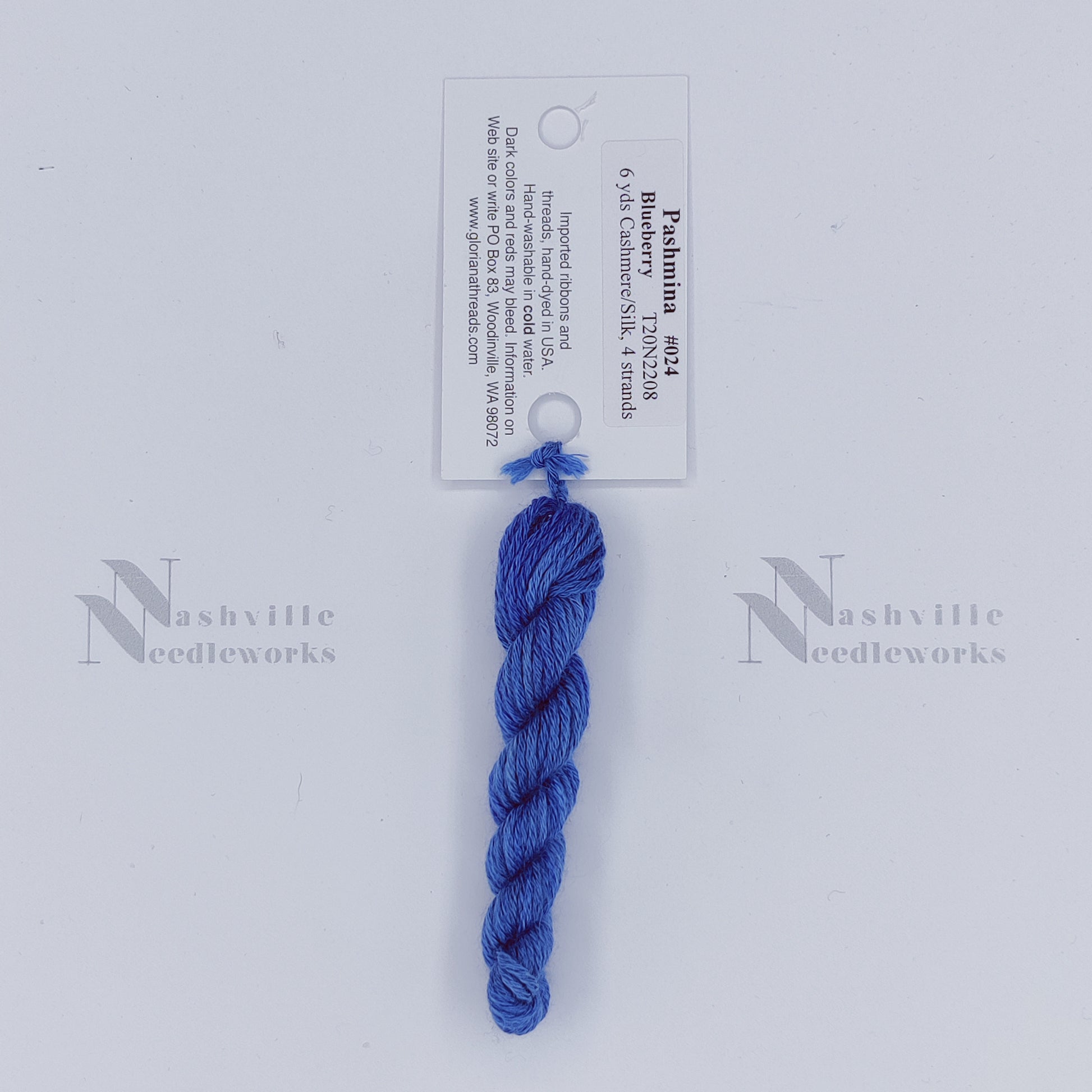 Pashmina - 0024  Blueberry