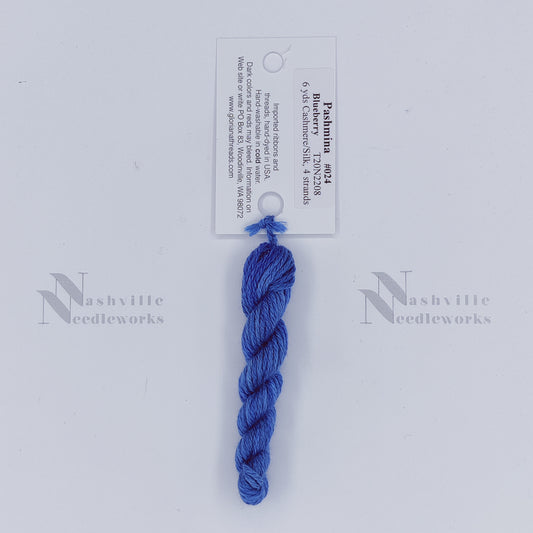 Pashmina - 0024  Blueberry