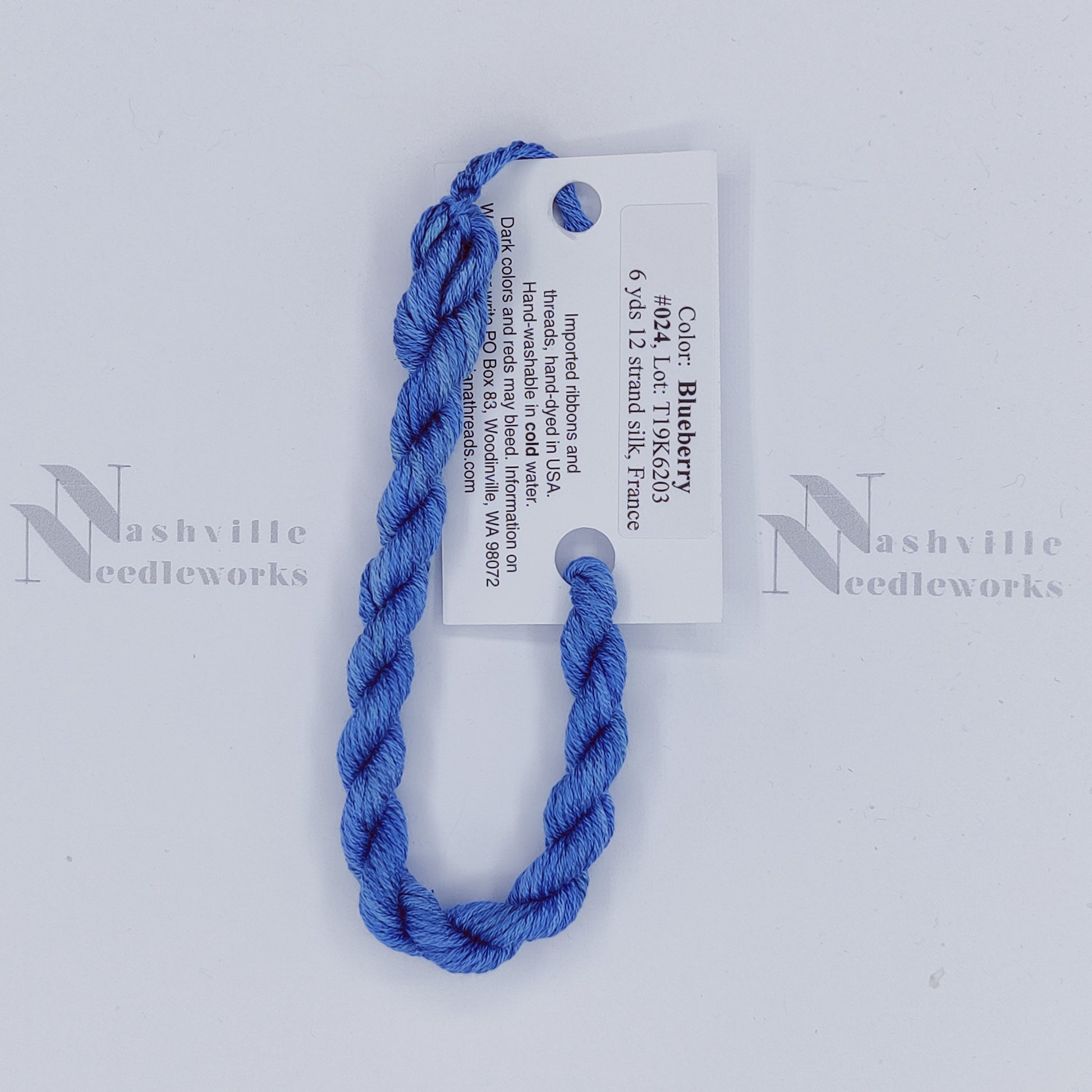 Gloriana 12-Ply Silk - 024 Blueberry