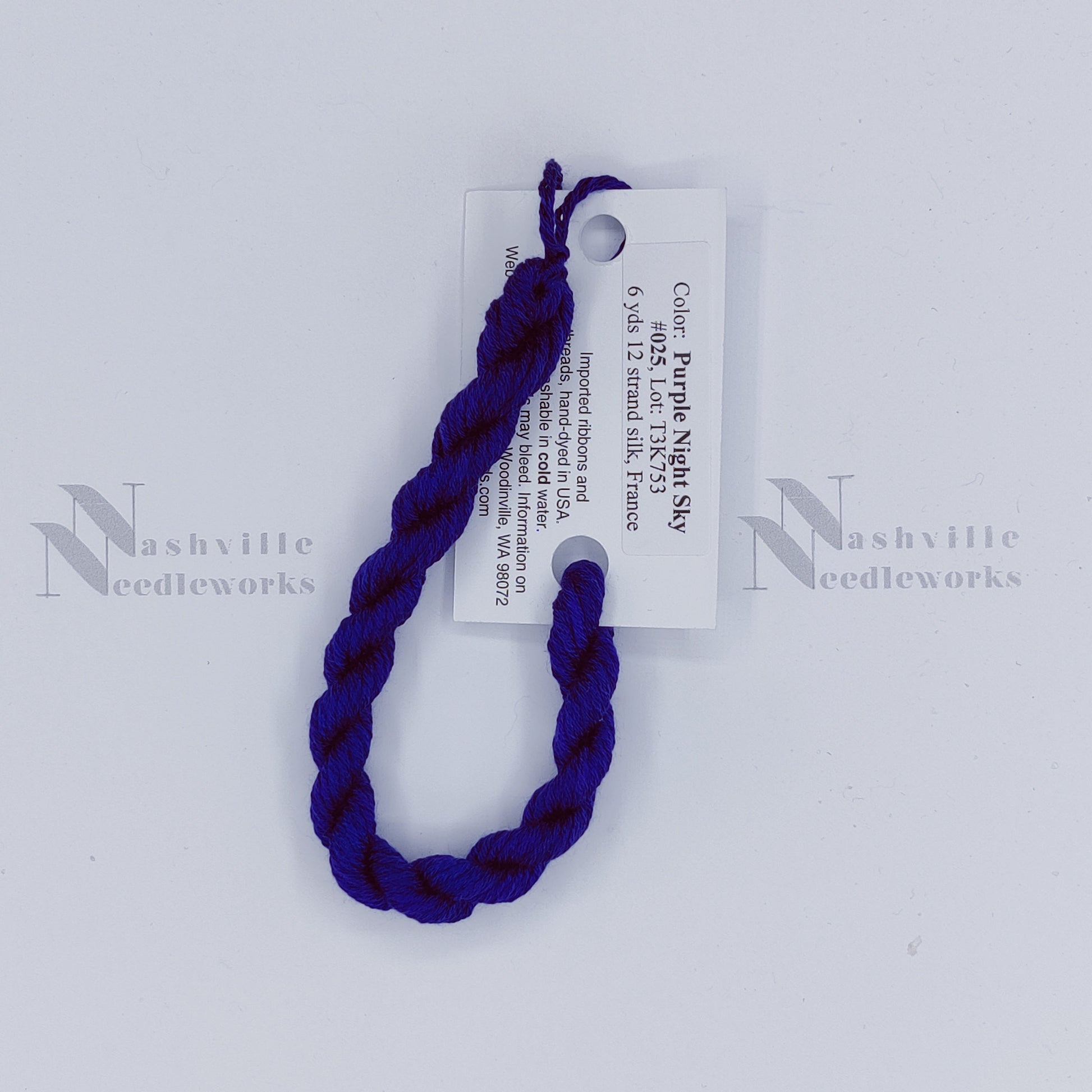 Gloriana 12-Ply Silk - 025 Purple Night Sky