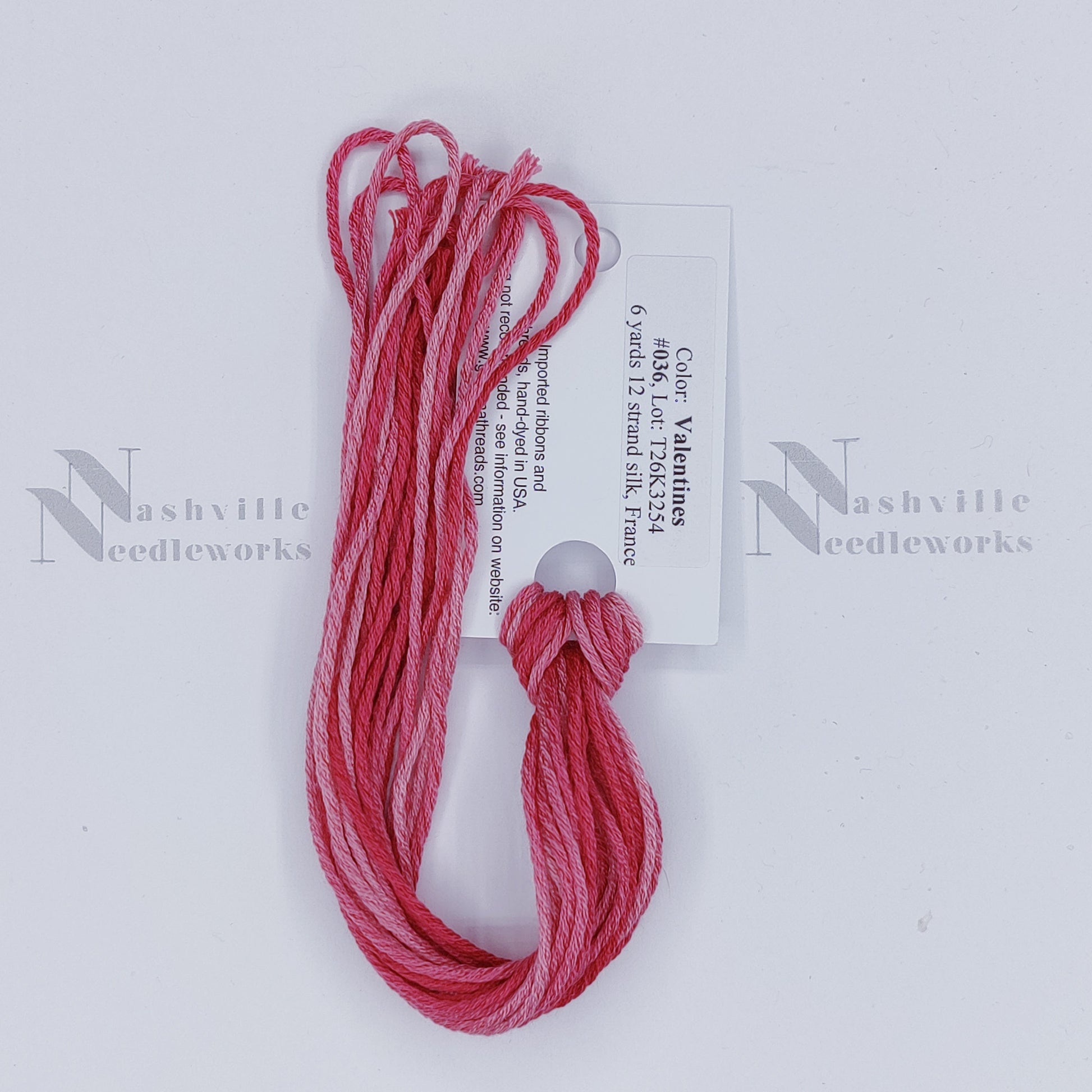 Gloriana 12-Ply Silk - 036 Valentines