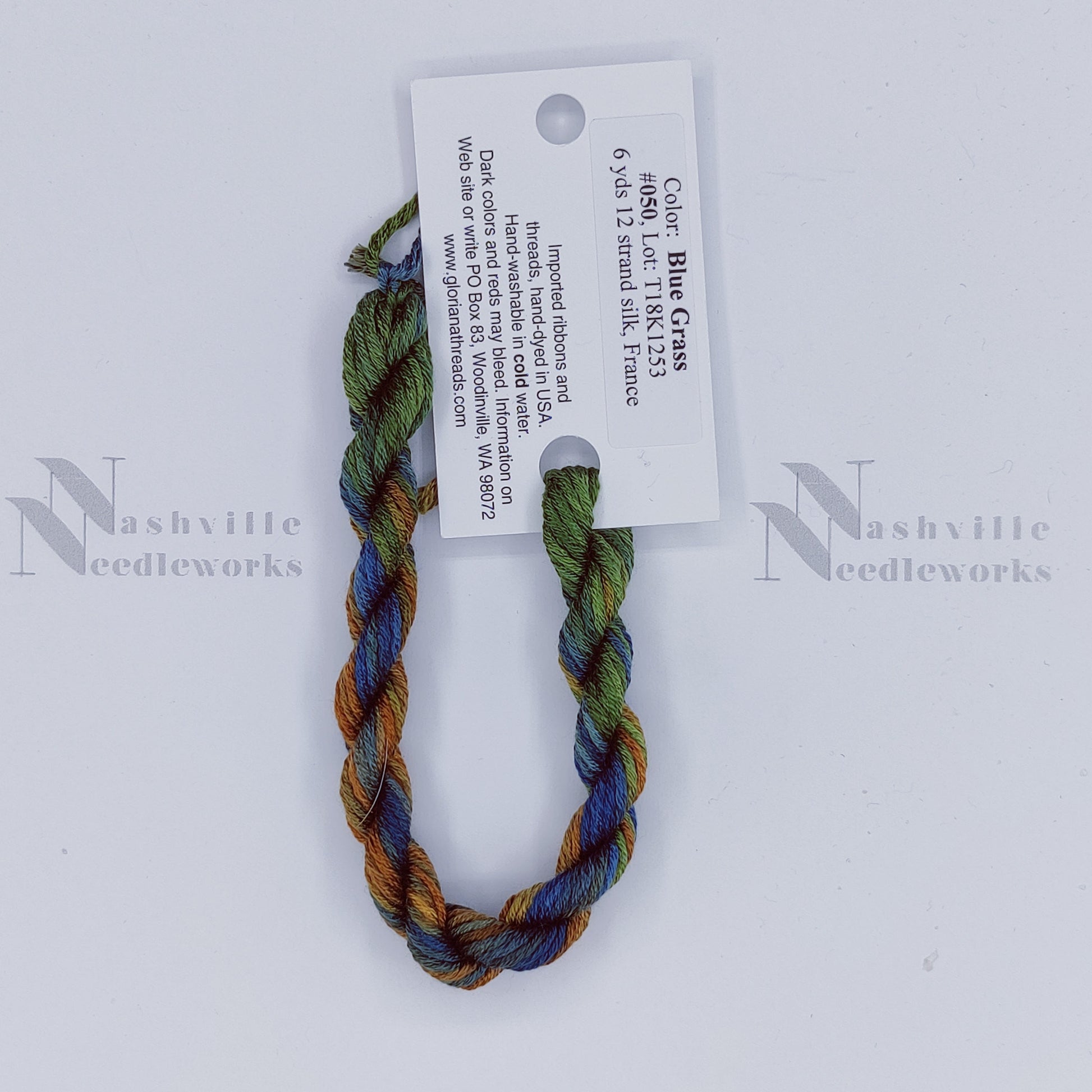 Gloriana 12-Ply Silk - 050 Blue Grass