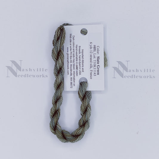 Gloriana 12-Ply Silk - 051 Slate Green