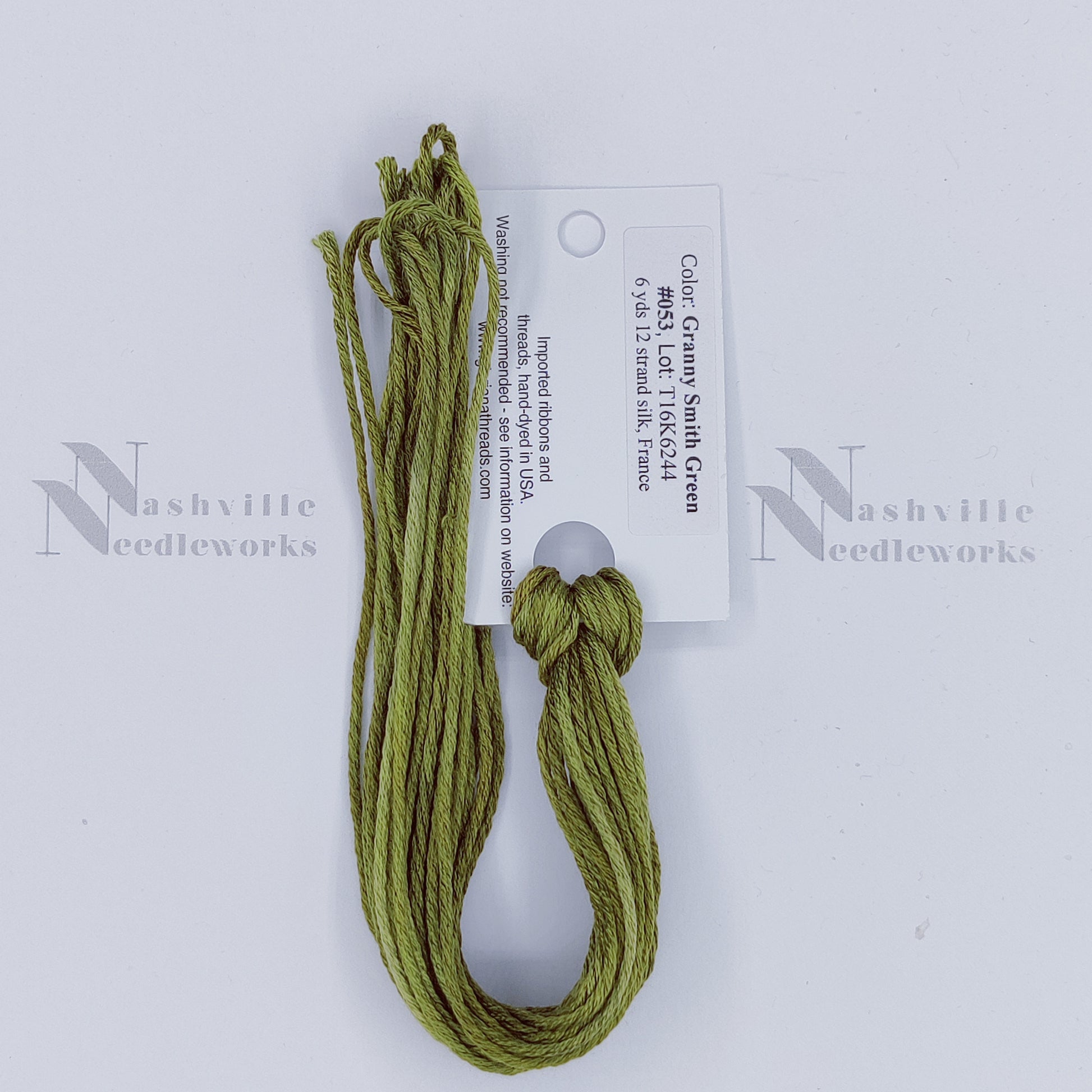 Gloriana 12-Ply Silk - 053 Granny Smith Green