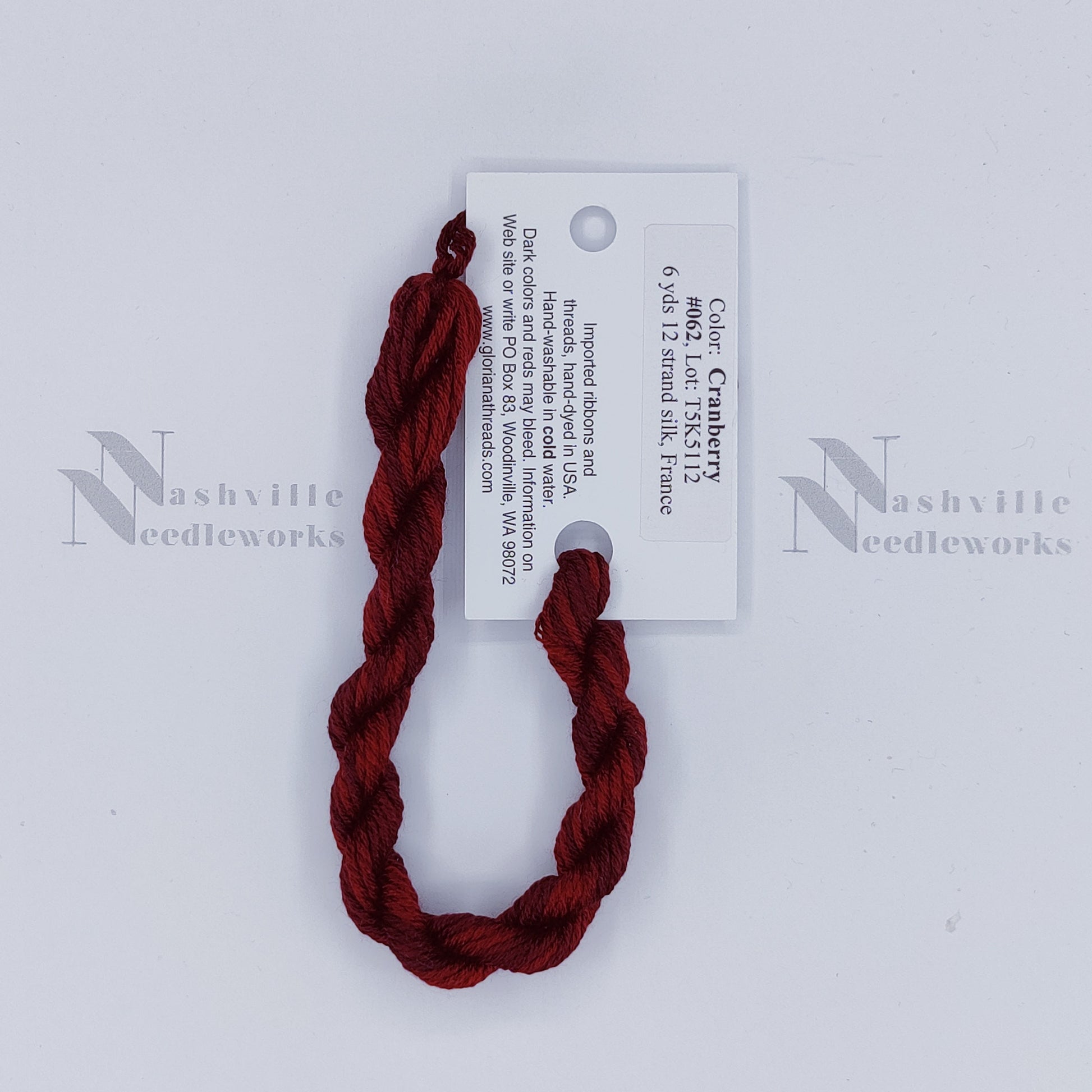 Gloriana 12-Ply Silk - 062 Cranberry