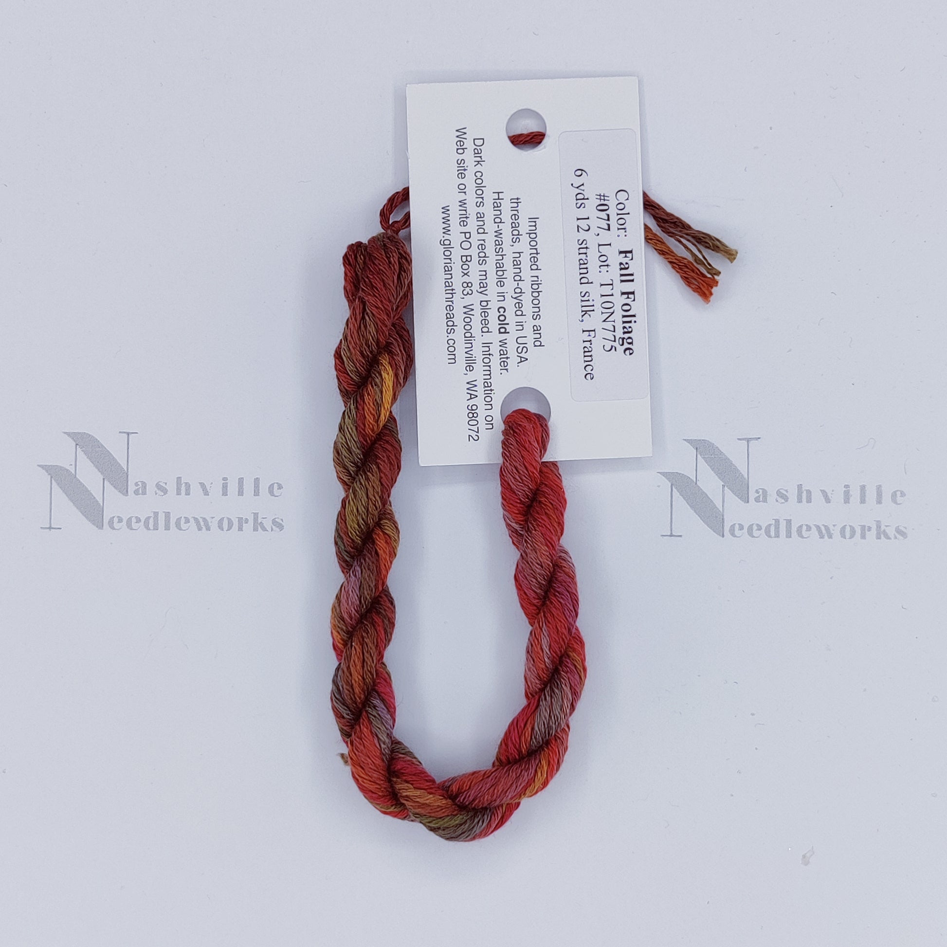 Gloriana 12-Ply Silk - 077 Fall Foliage