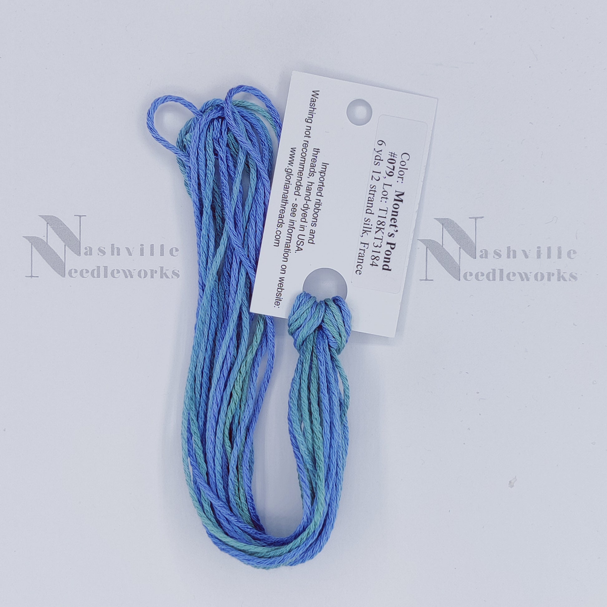 Gloriana 12-Ply Silk - 079 Monet's Pond