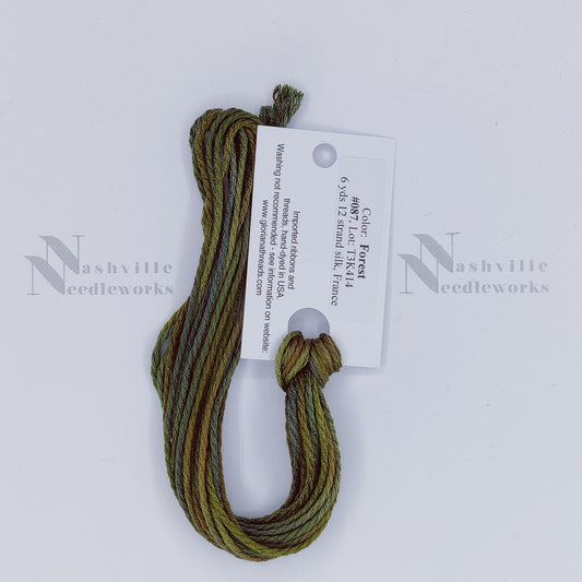 Gloriana 12-Ply Silk - 087 Forest