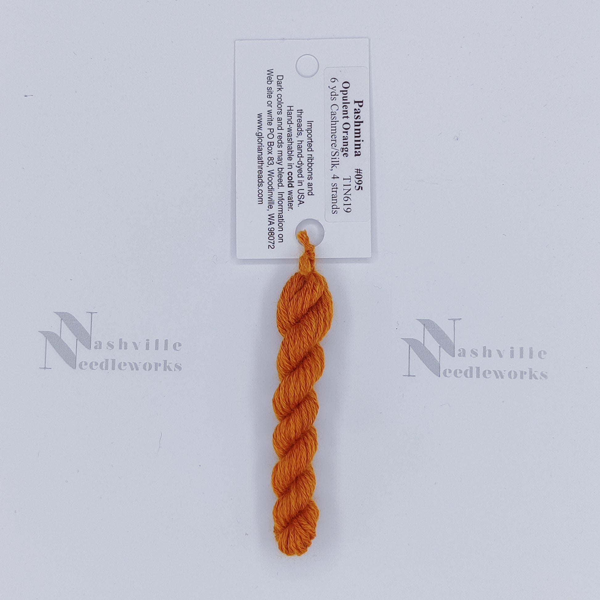 Pashmina - 0095  Opulent Orange