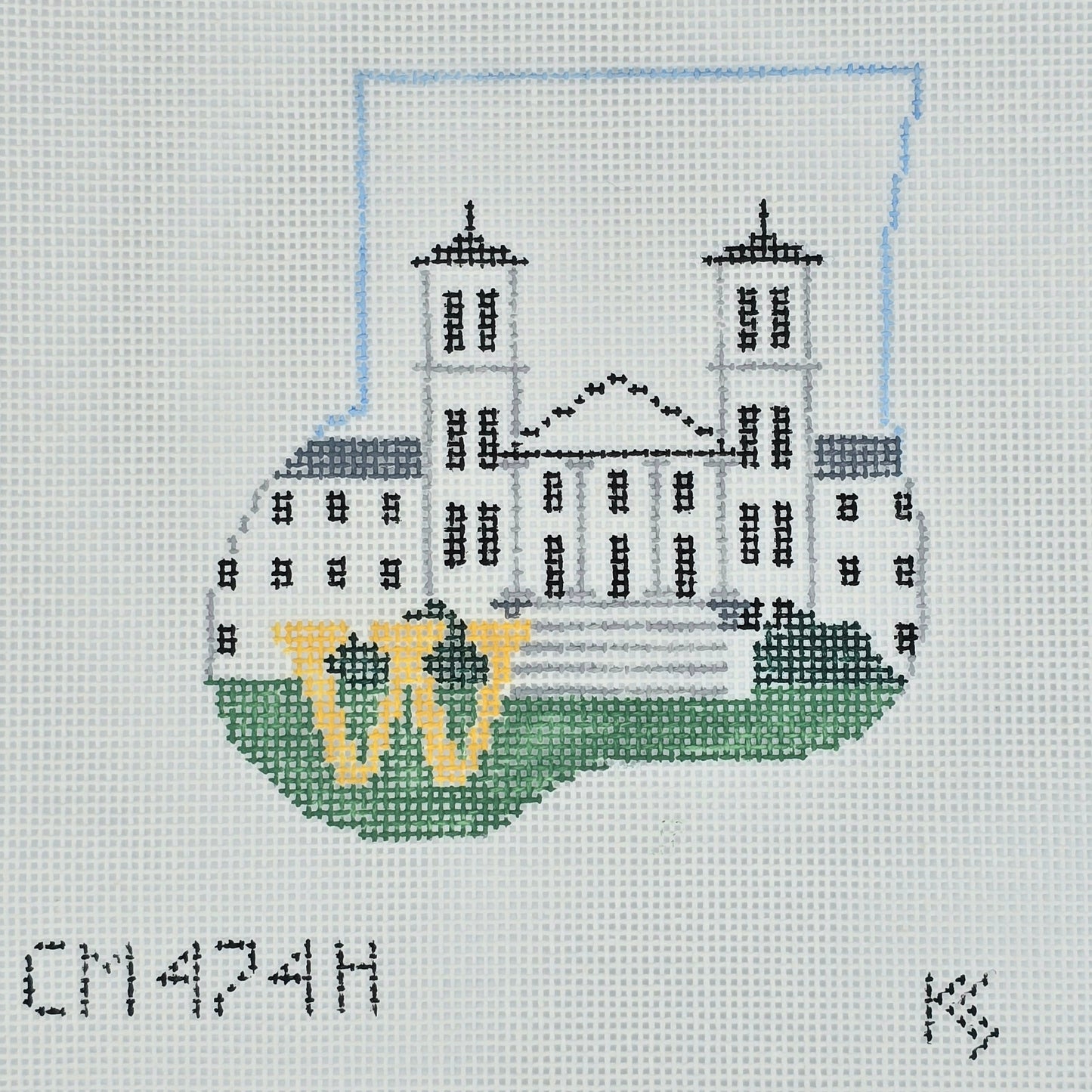 Kathy Schenkel Designs Wofford C Mini Stocking CM474H