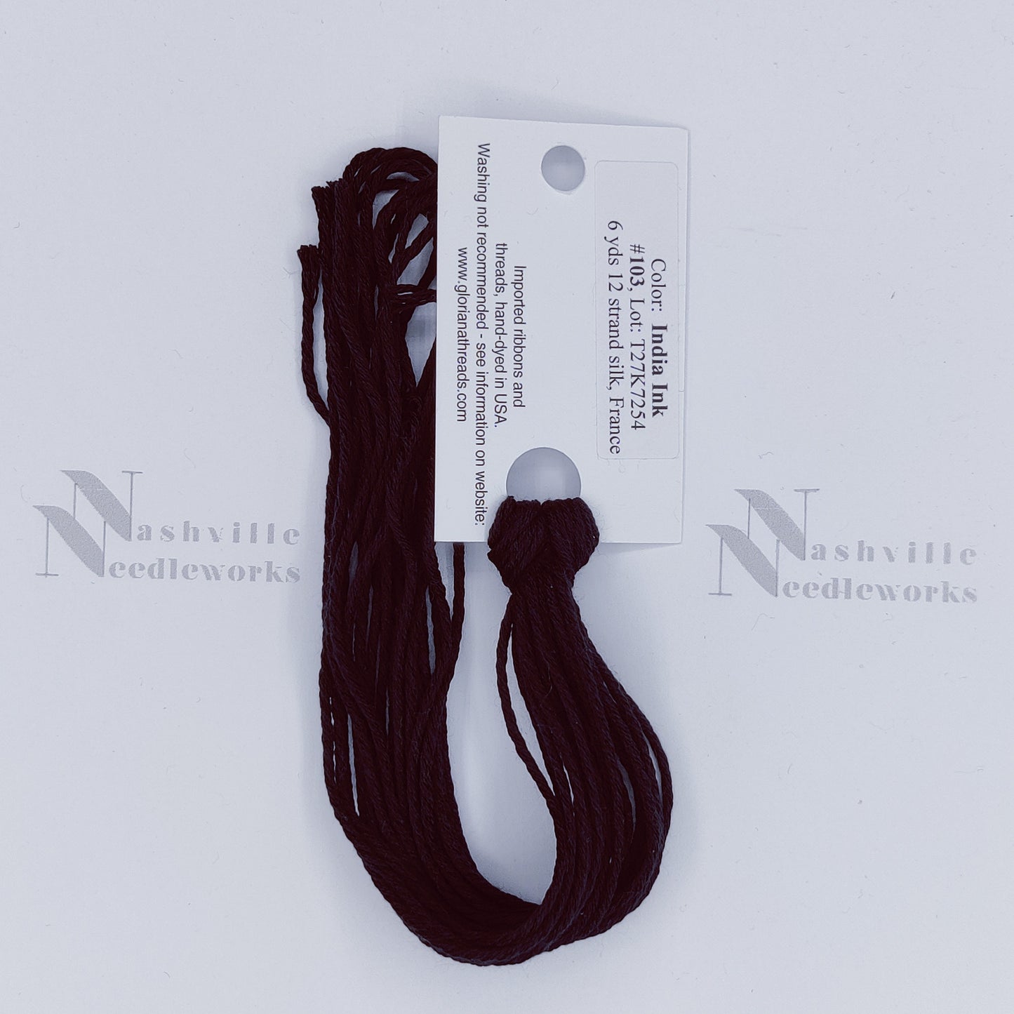 Gloriana 12-Ply Silk - 103 India Ink