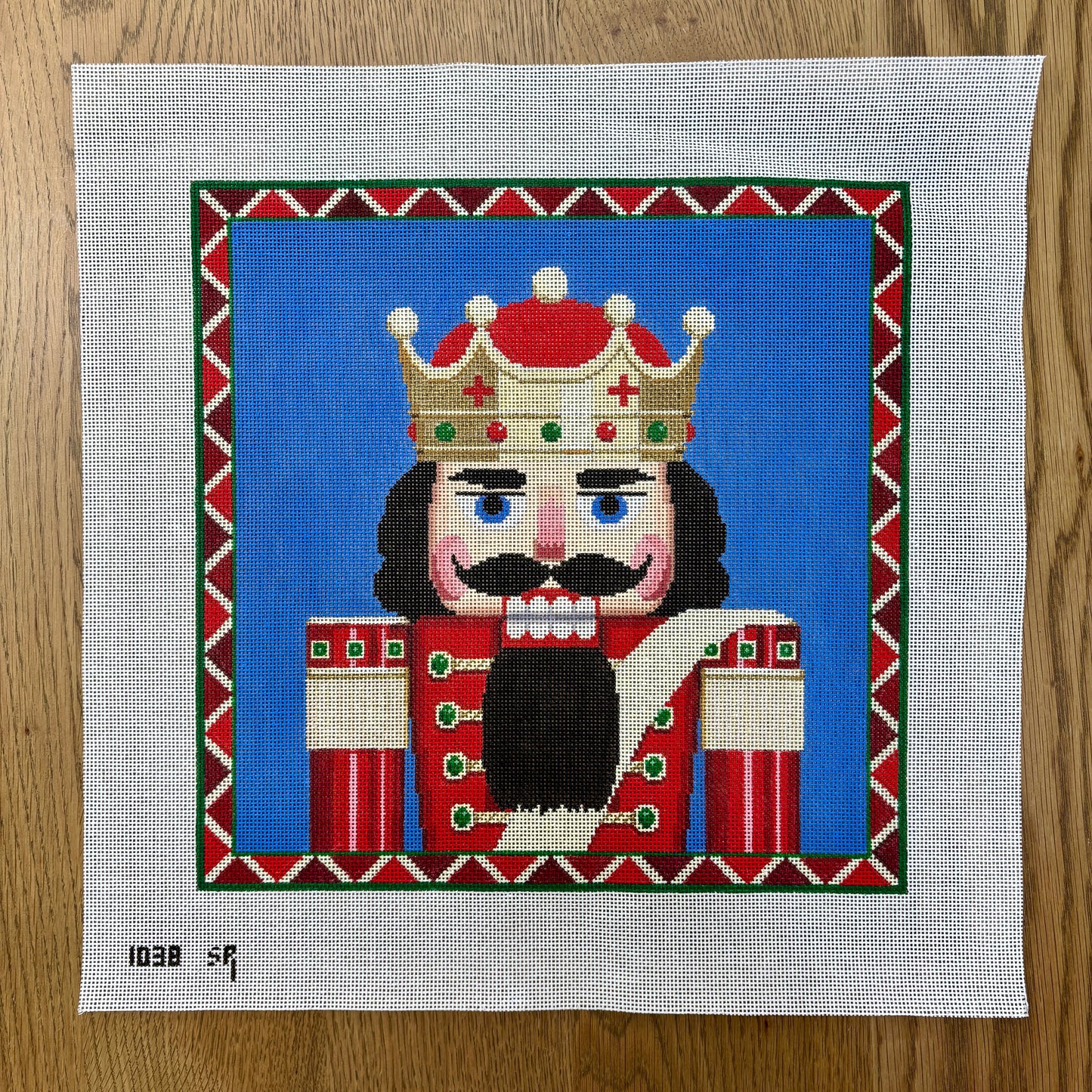 Nutcracker King, 14" Square - 13 mesh (TS)