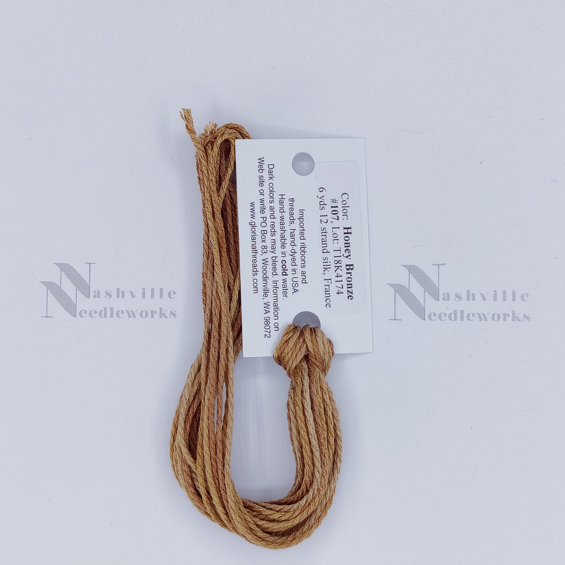 Gloriana 12-Ply Silk - 107 Honey Bronze