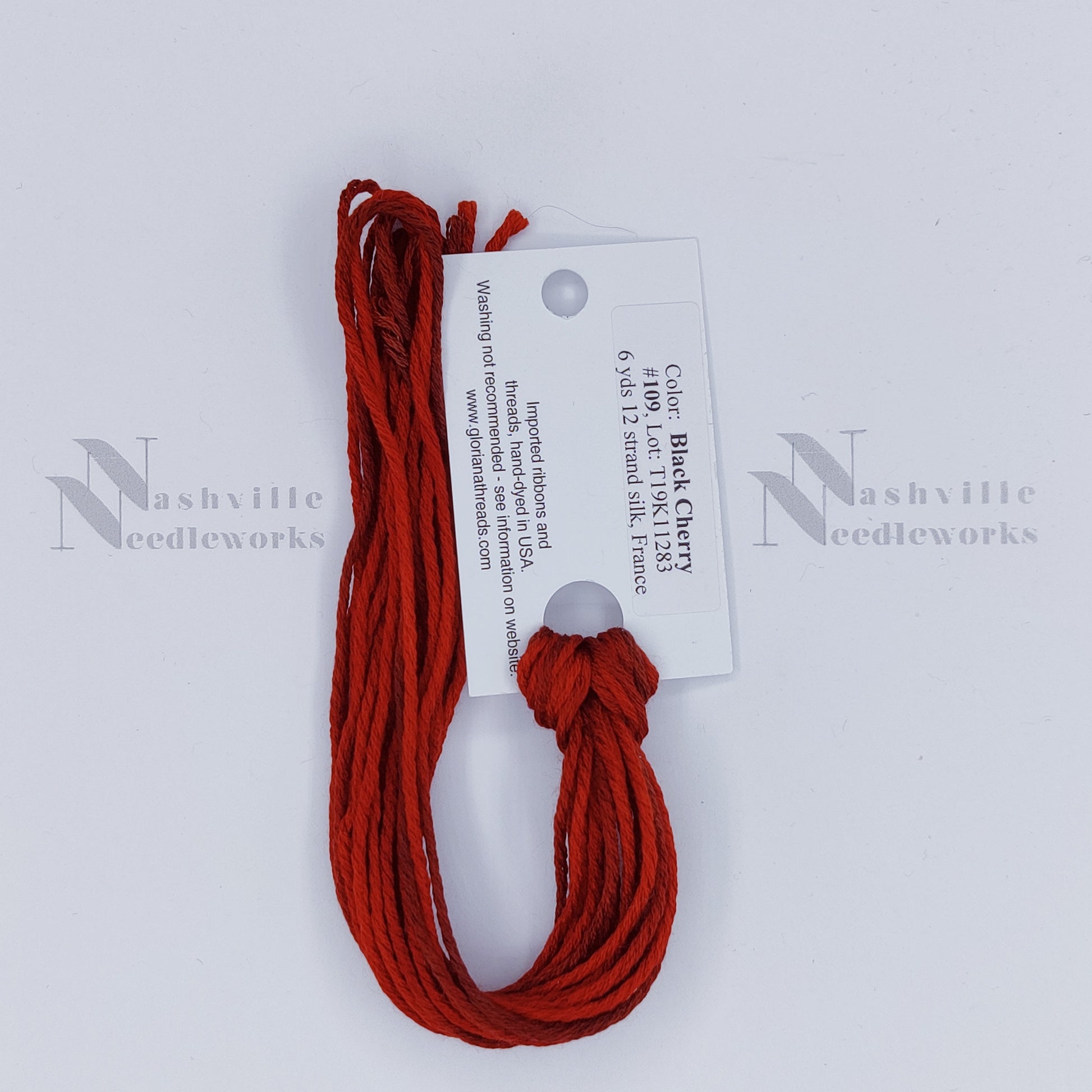 Gloriana 12-Ply Silk - 109 Black Cherry