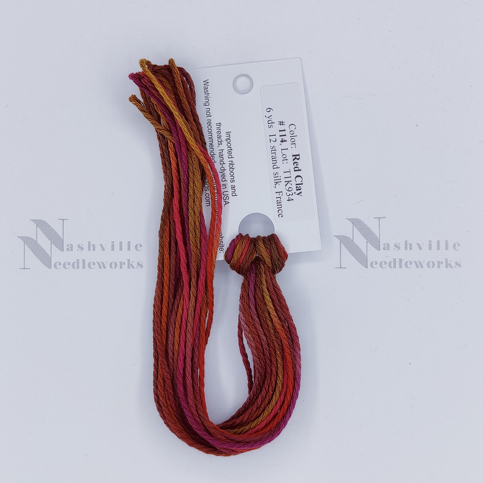 Gloriana 12-Ply Silk - 114 Red Clay