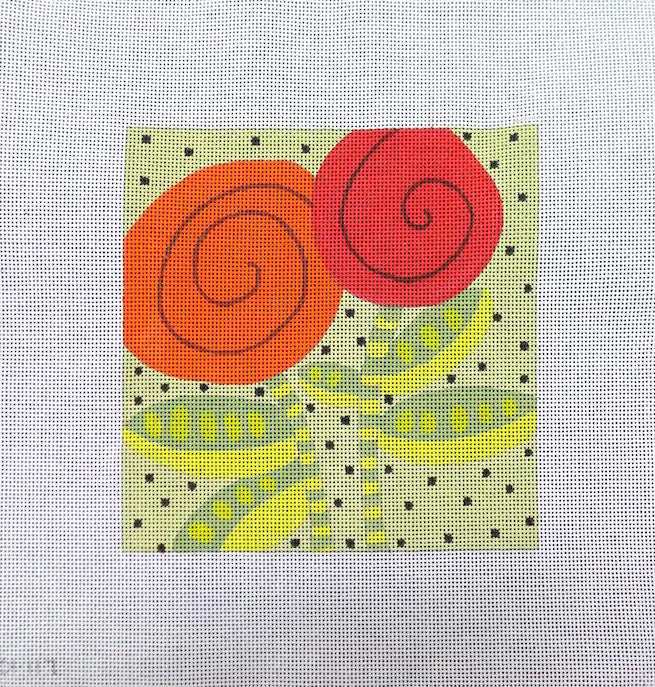 117 (TS) two flowers