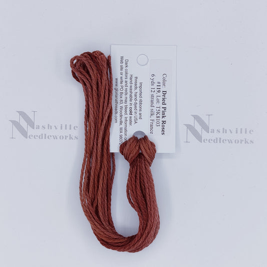 Gloriana 12-Ply Silk - 119 Dried Pink Roses