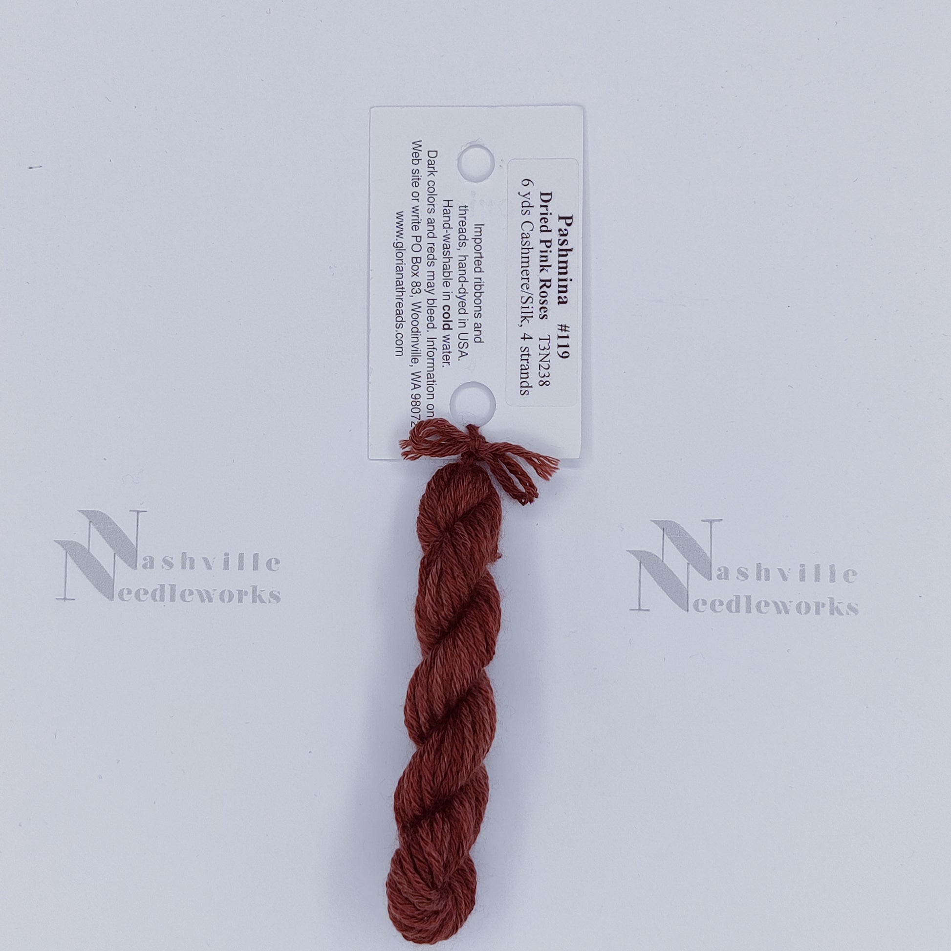 Pashmina - 00119  Dried Pink Roses