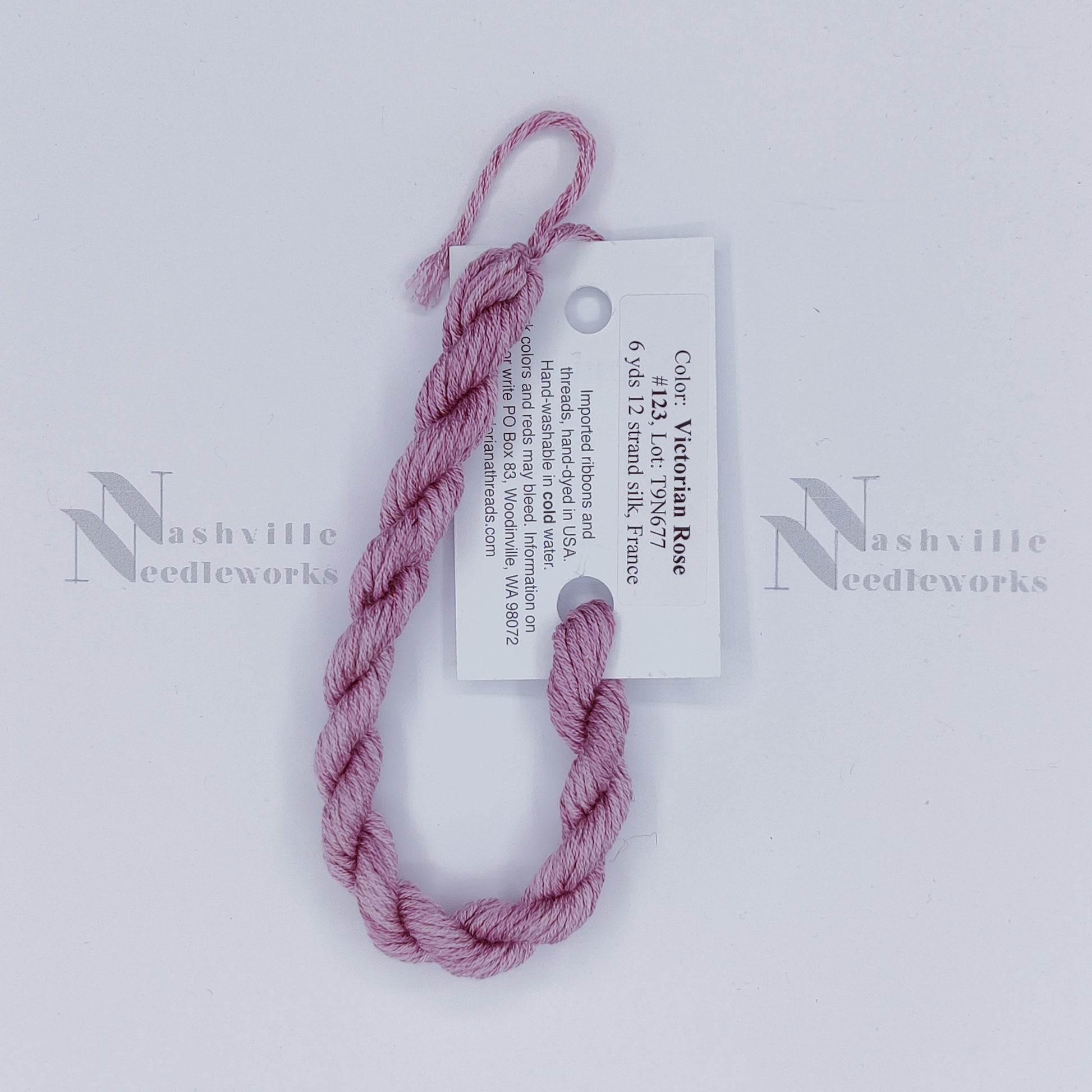 Gloriana 12-Ply Silk - 123 Victorian Rose