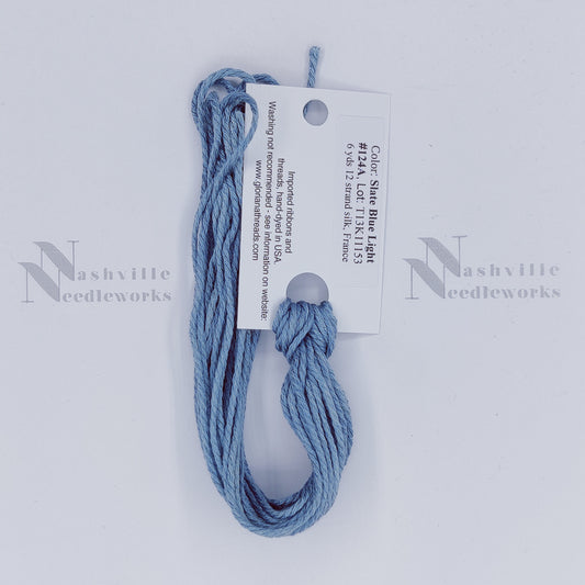 Gloriana 12-Ply Silk - 124A Slate Blue Light