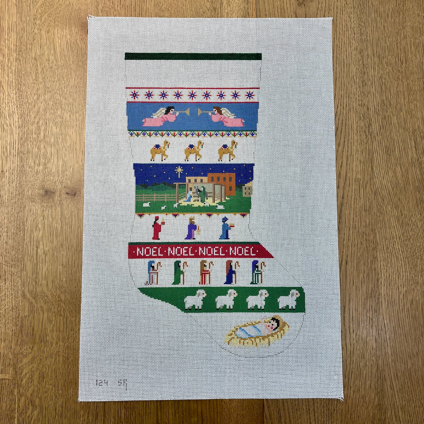 Nativity Stripe, Stocking (TS)