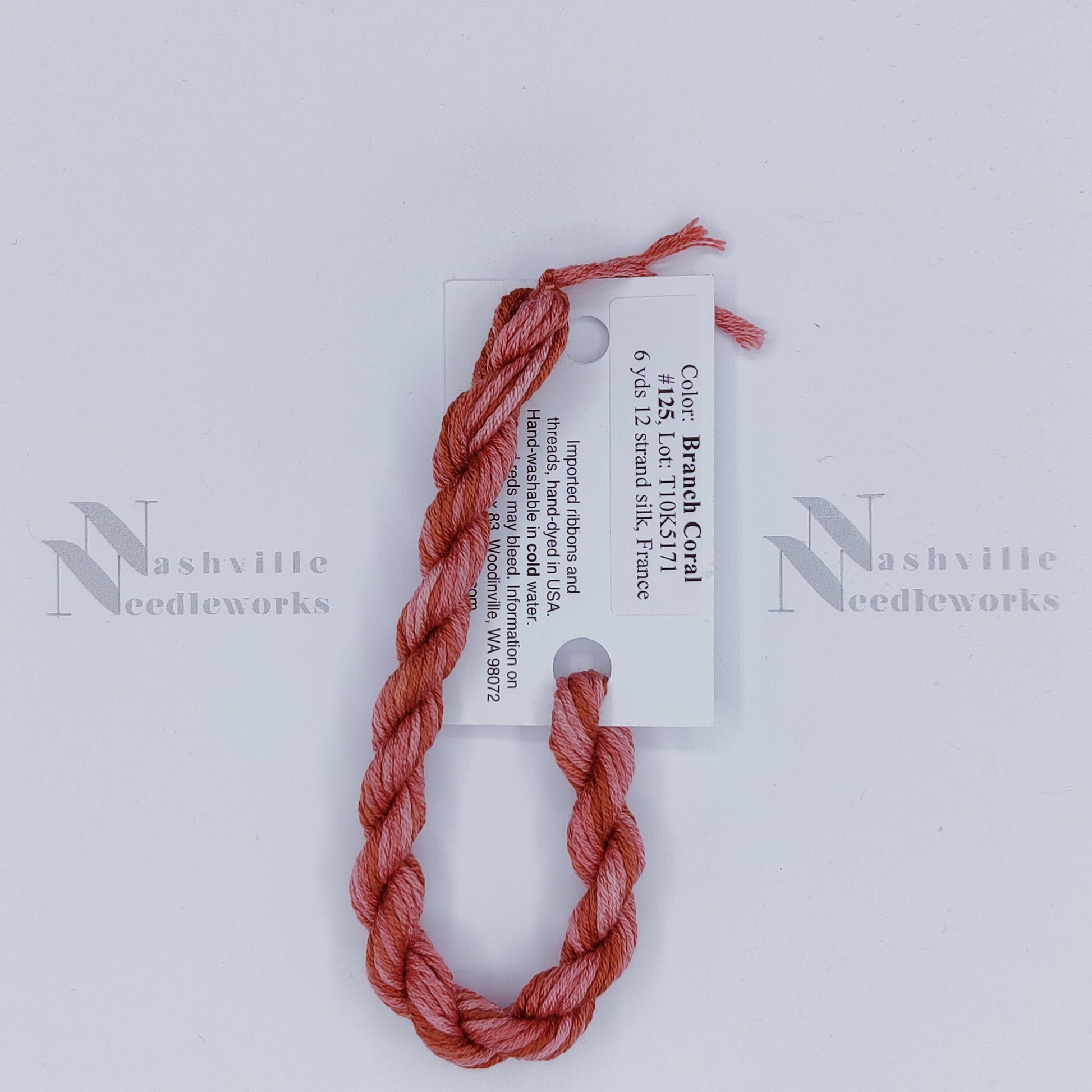 Gloriana 12-Ply Silk - 125 Branch Coral