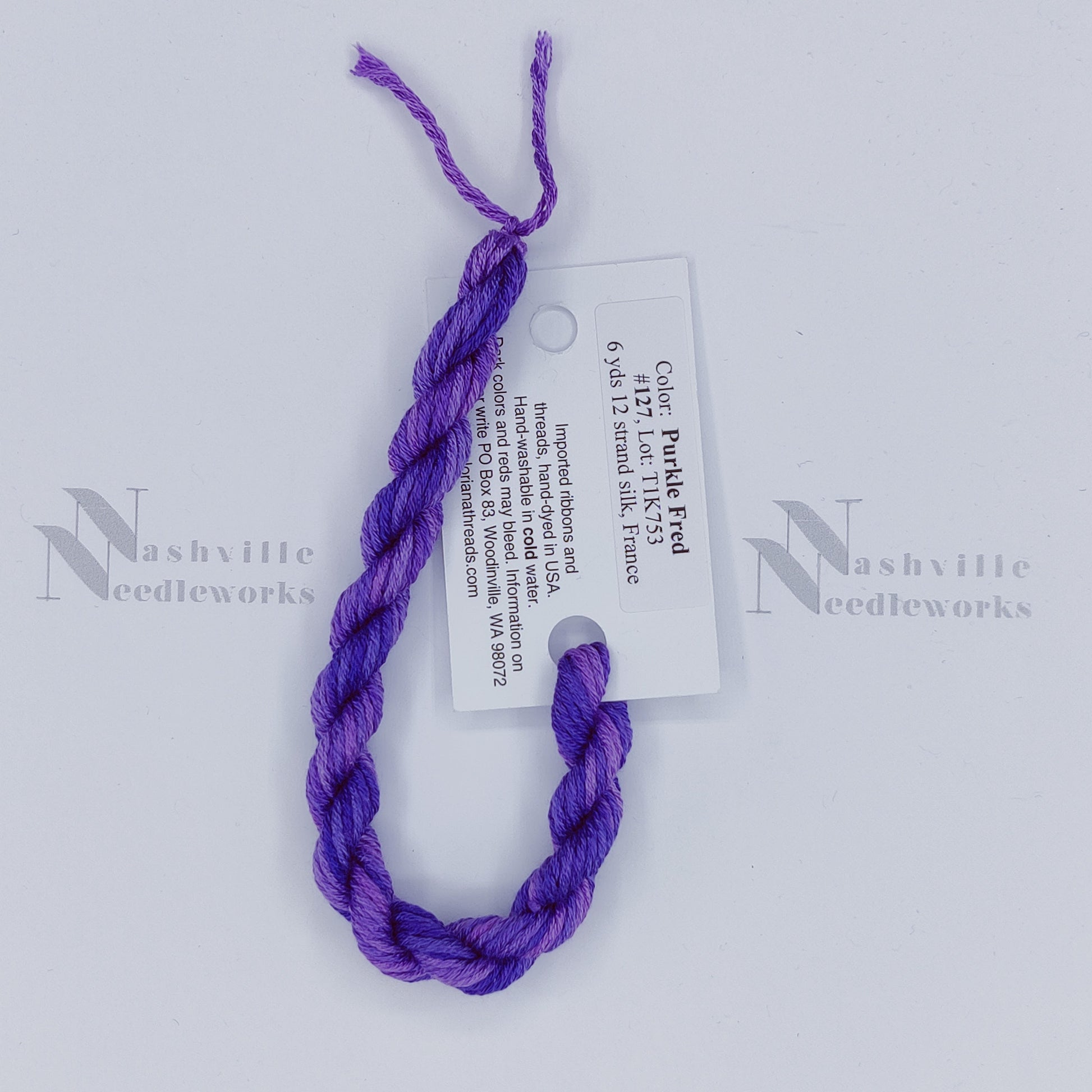 Gloriana 12-Ply Silk - 127 Purkle Fred