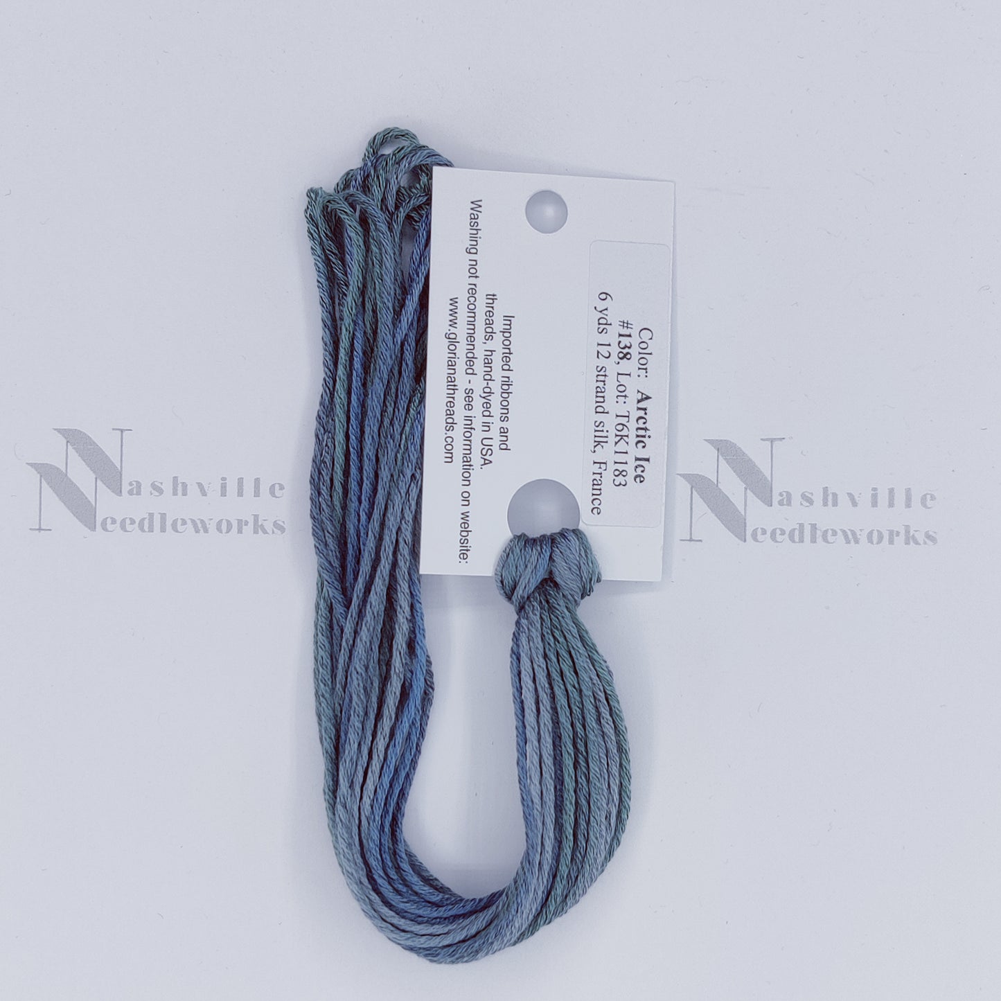 Gloriana 12-Ply Silk - 138 Arctic Ice