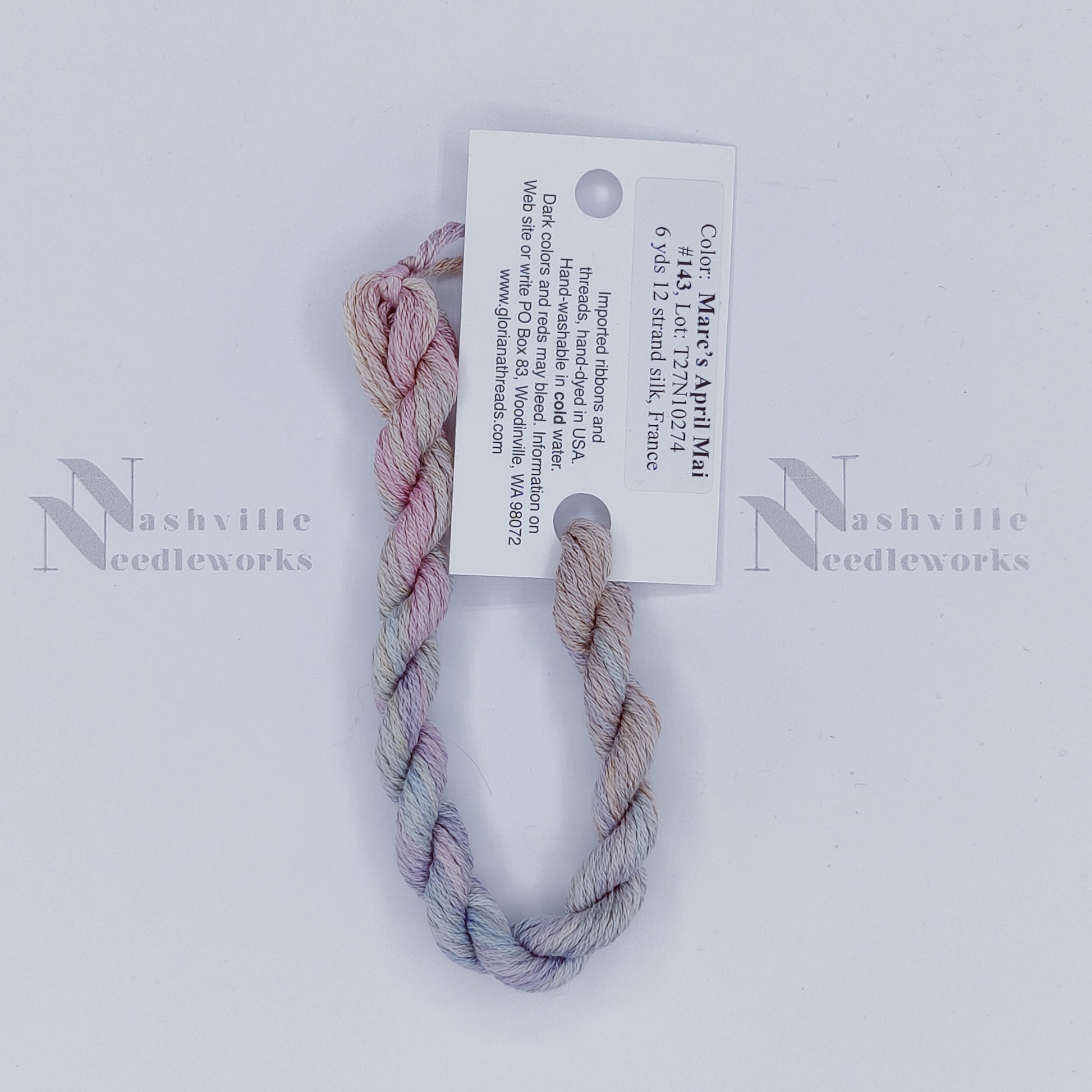 Gloriana 12-Ply Silk - 143 Marc’s April Mai