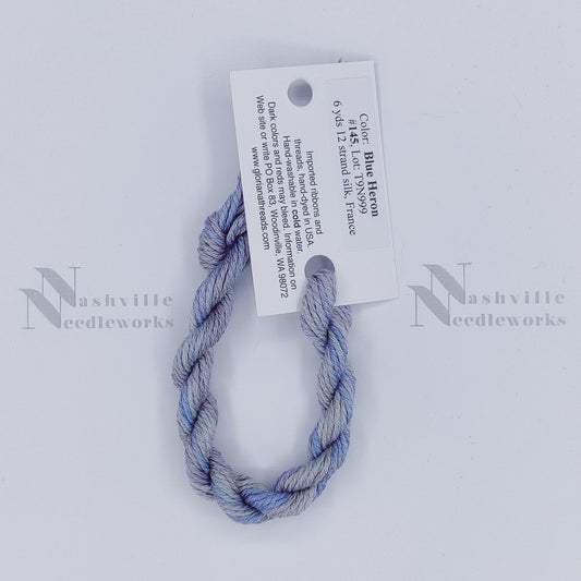 Gloriana 12-Ply Silk - 145 Blue Heron(was Pacific Blue Lt.)