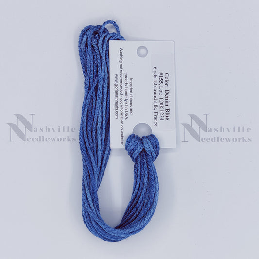 Gloriana 12-Ply Silk - 155 Denim Blue