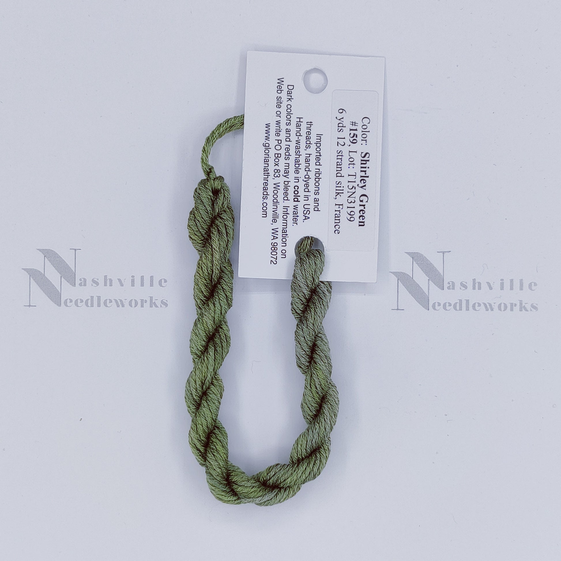 Gloriana 12-Ply Silk - 159 Shirley Green