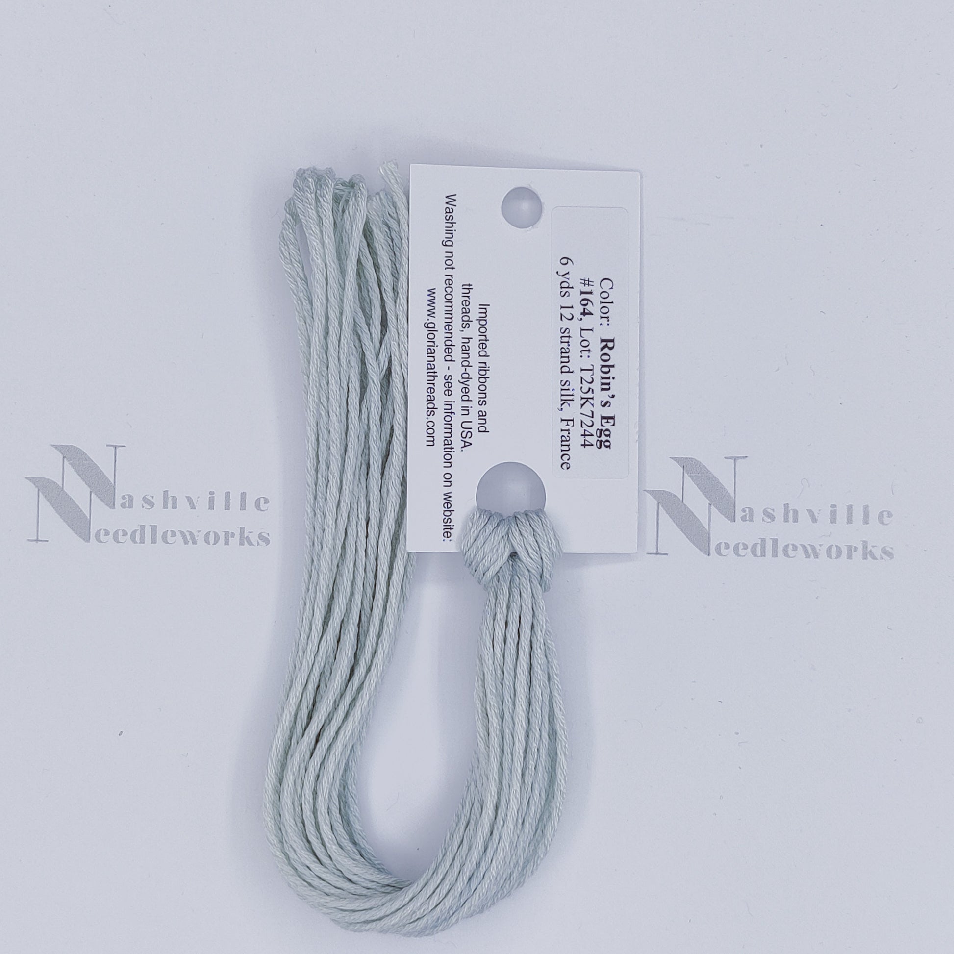 Gloriana 12-Ply Silk - 164 Robin’s Egg