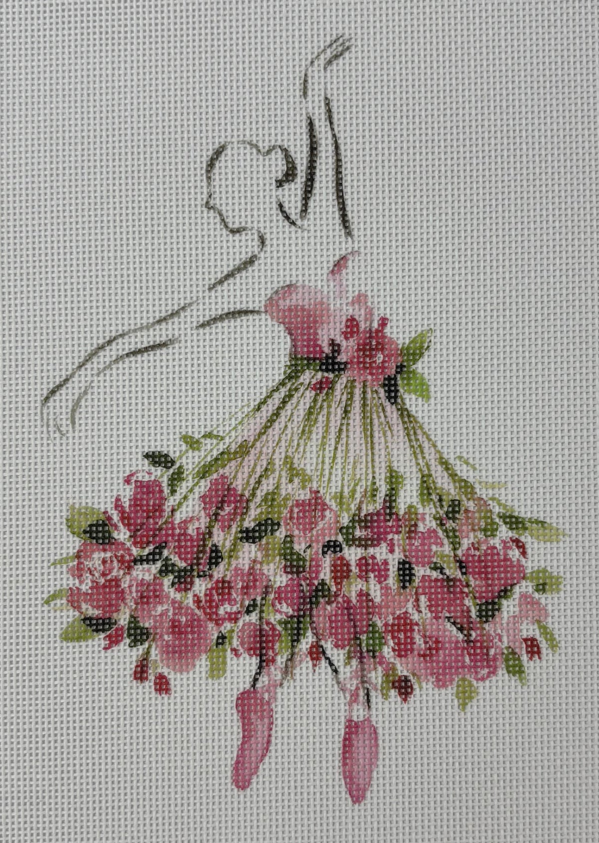 Ladies in Flower Dresses
