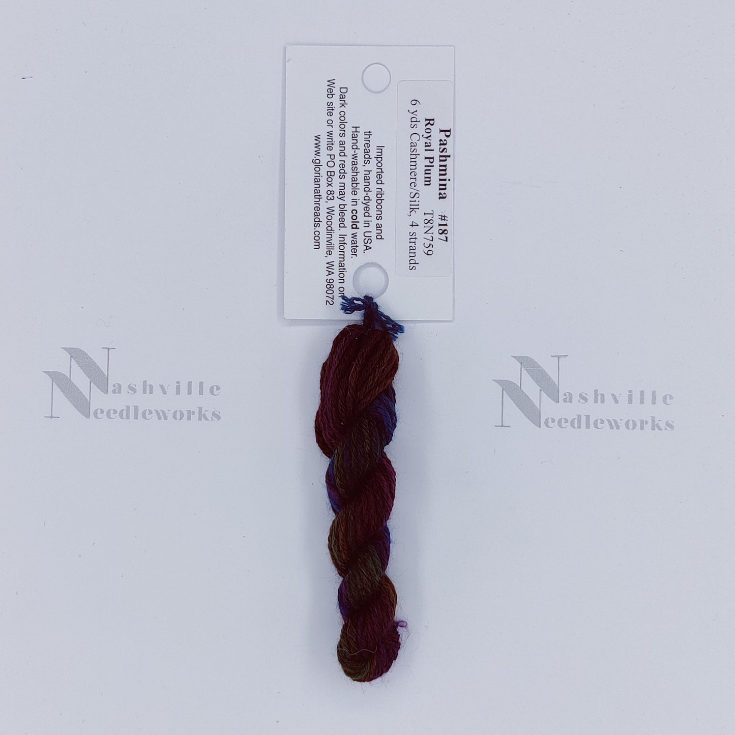 Pashmina - 00187  Royal Plum