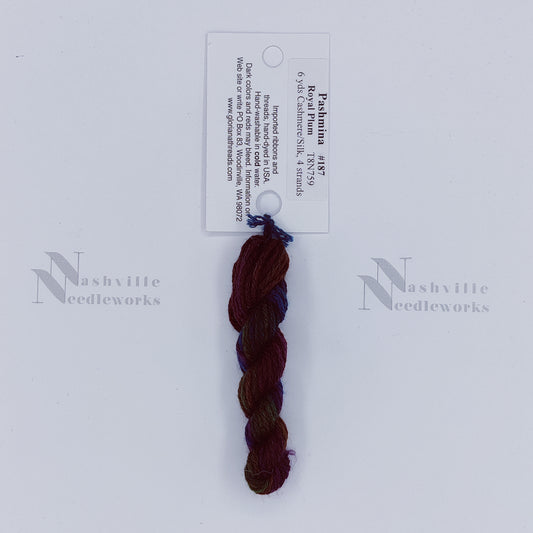 Pashmina - 00187  Royal Plum