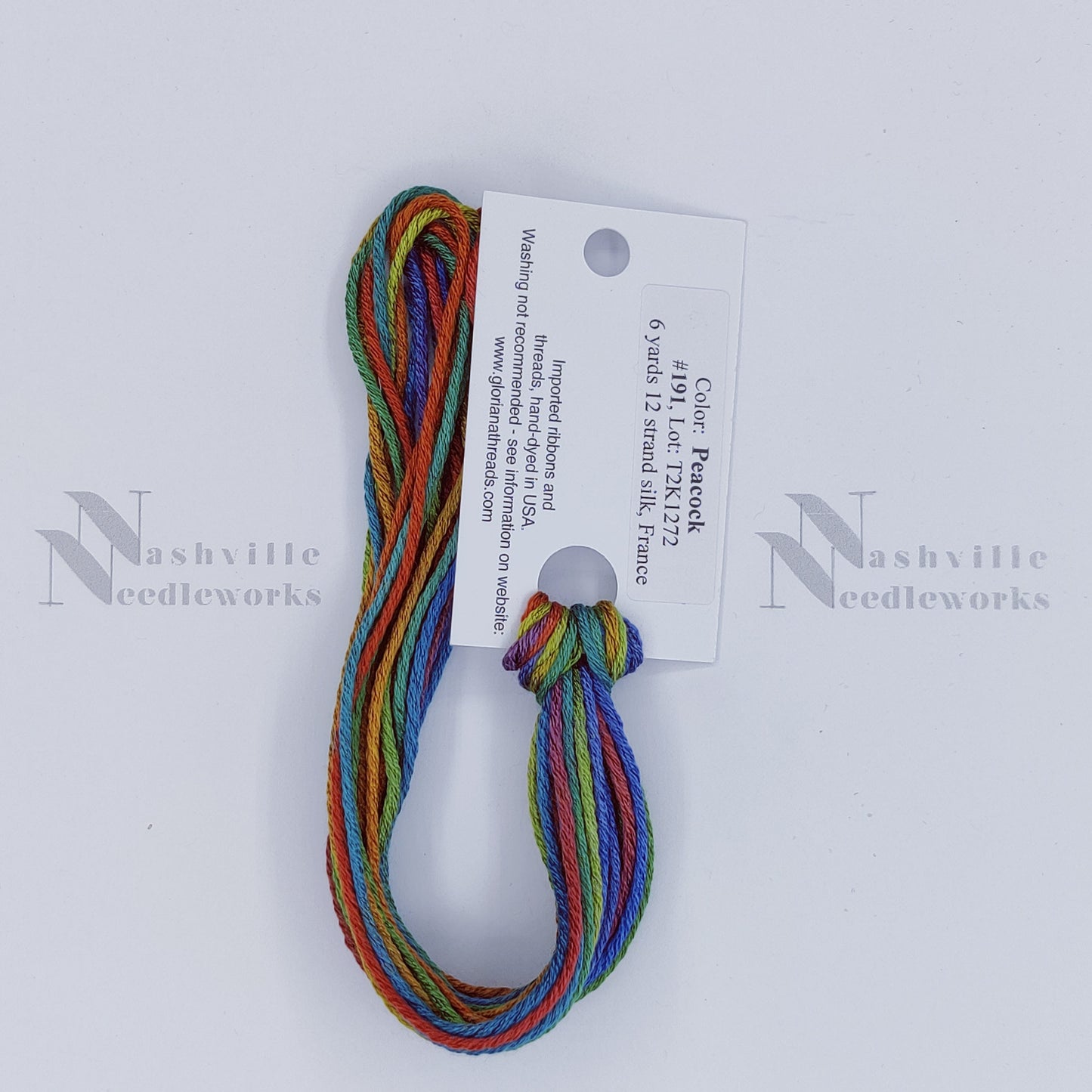 Gloriana 12-Ply Silk - 191 Peacock