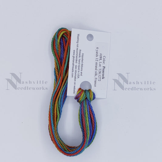 Gloriana 12-Ply Silk - 191 Peacock