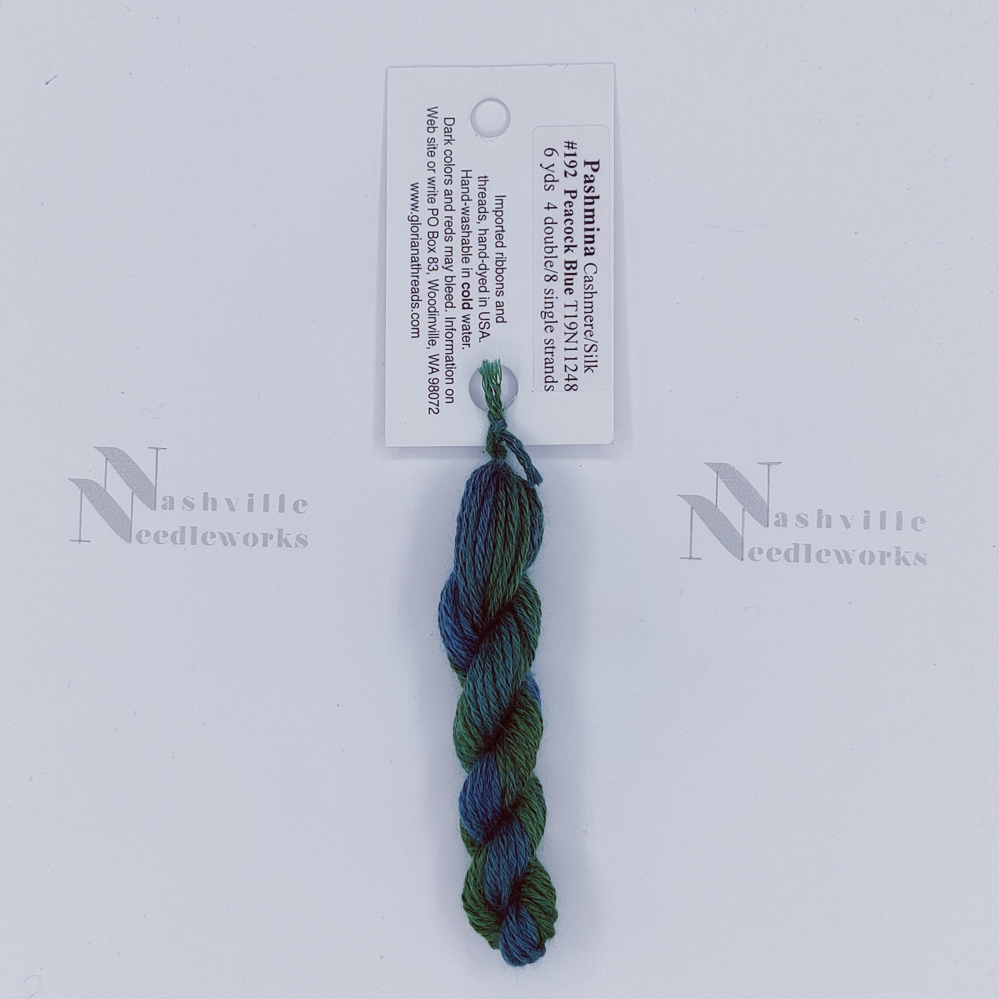 Pashmina - 00192  Peacock Blue