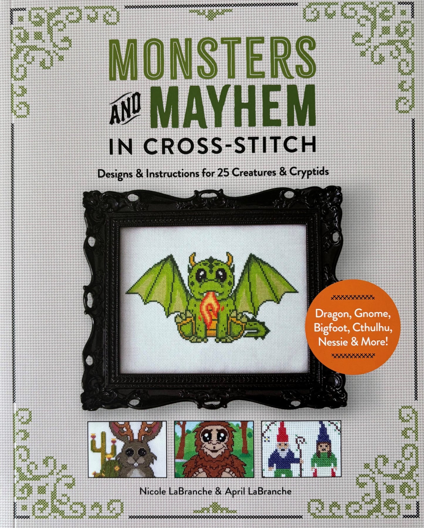 Spot Your Colors
Monsters and Mayhem
Cross stitch book