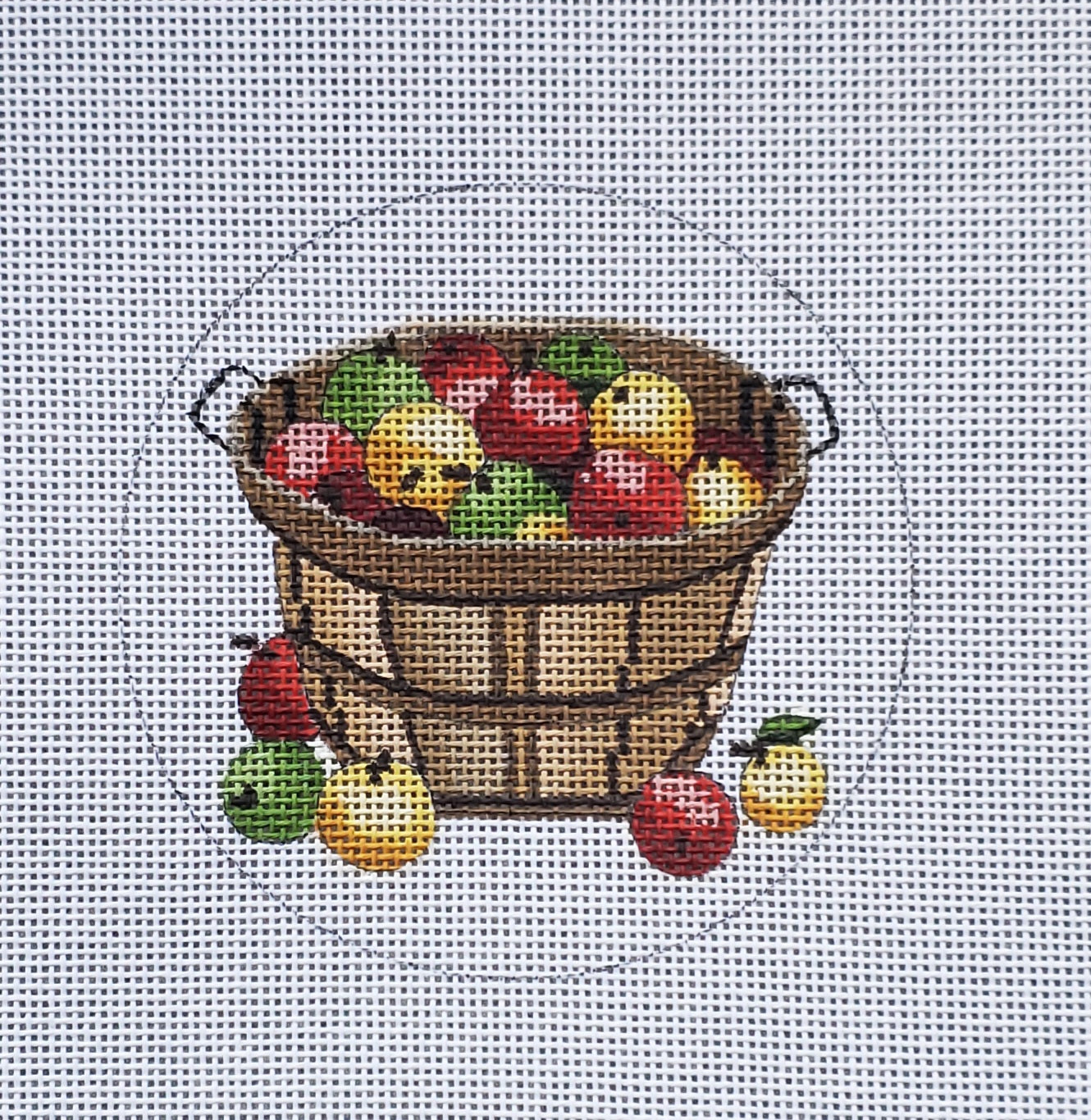 The Collection Designs  HO-Sept Basket of Apples