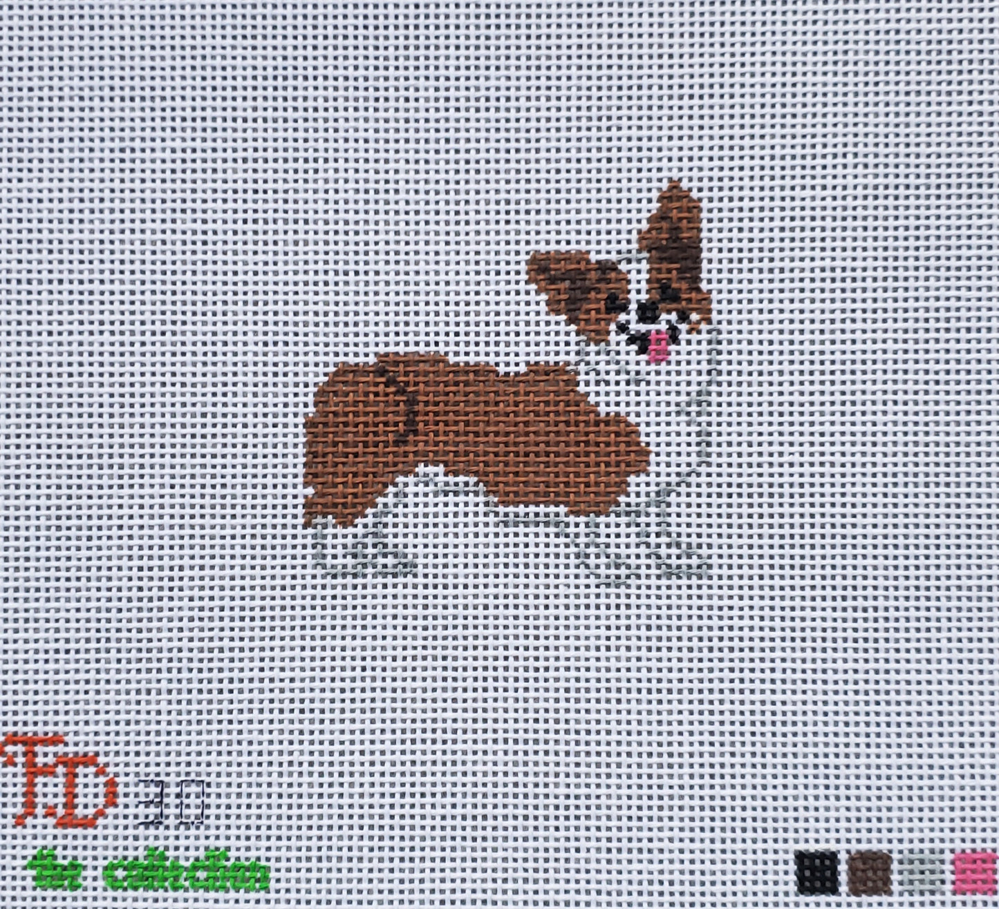 The Collection Designs Froopy Designs FD-30 Elisabeth's Corgi